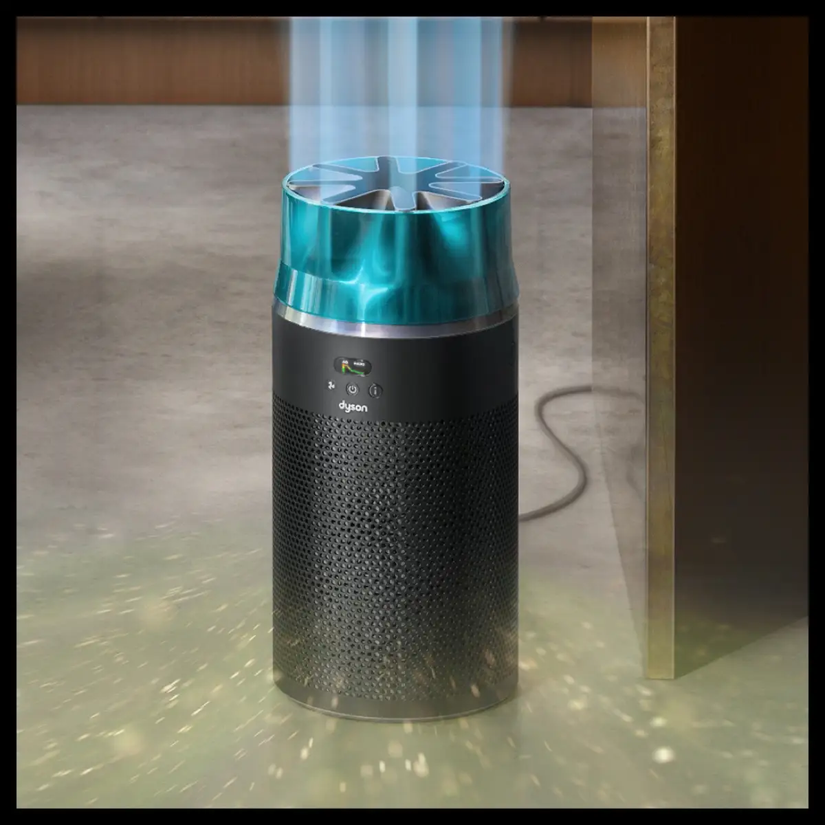 Dyson Hushjet Compact Air Purifier, 491099-01 (Black, 100 m²)