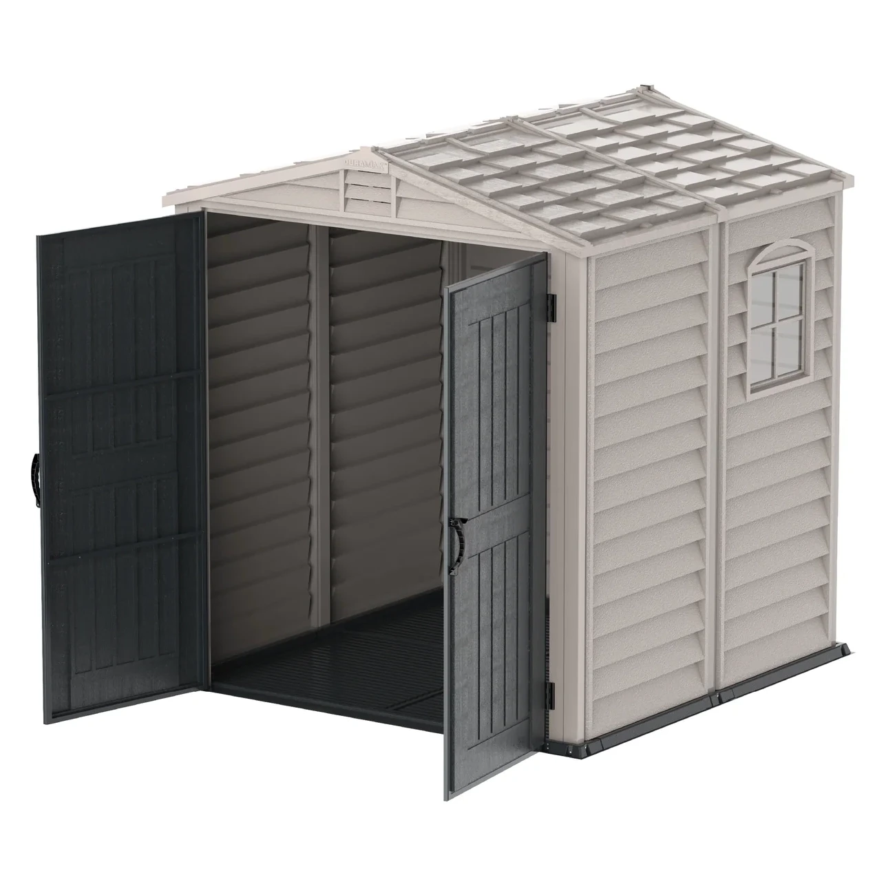 Cosmoplast Duramax StoreMate Plus Vinyl Garden Shed (182.88 x 182.88 cm)