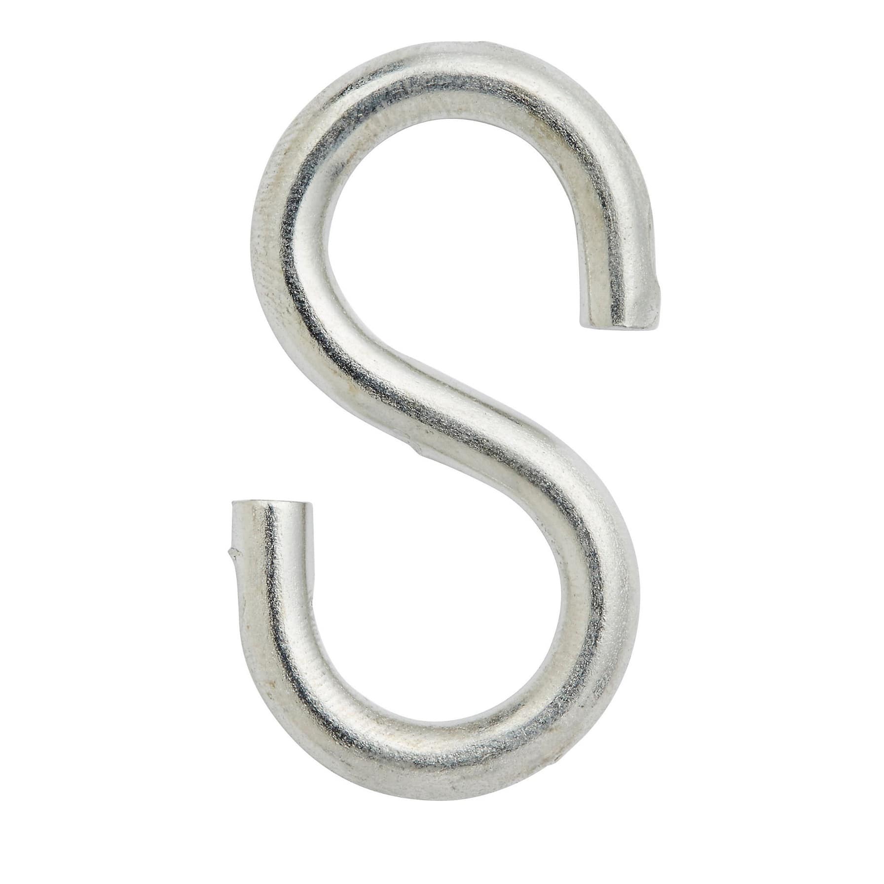 Diall Zinc-Plated Steel S-Hook Pack (5 x 45 mm, 4 Pc.)