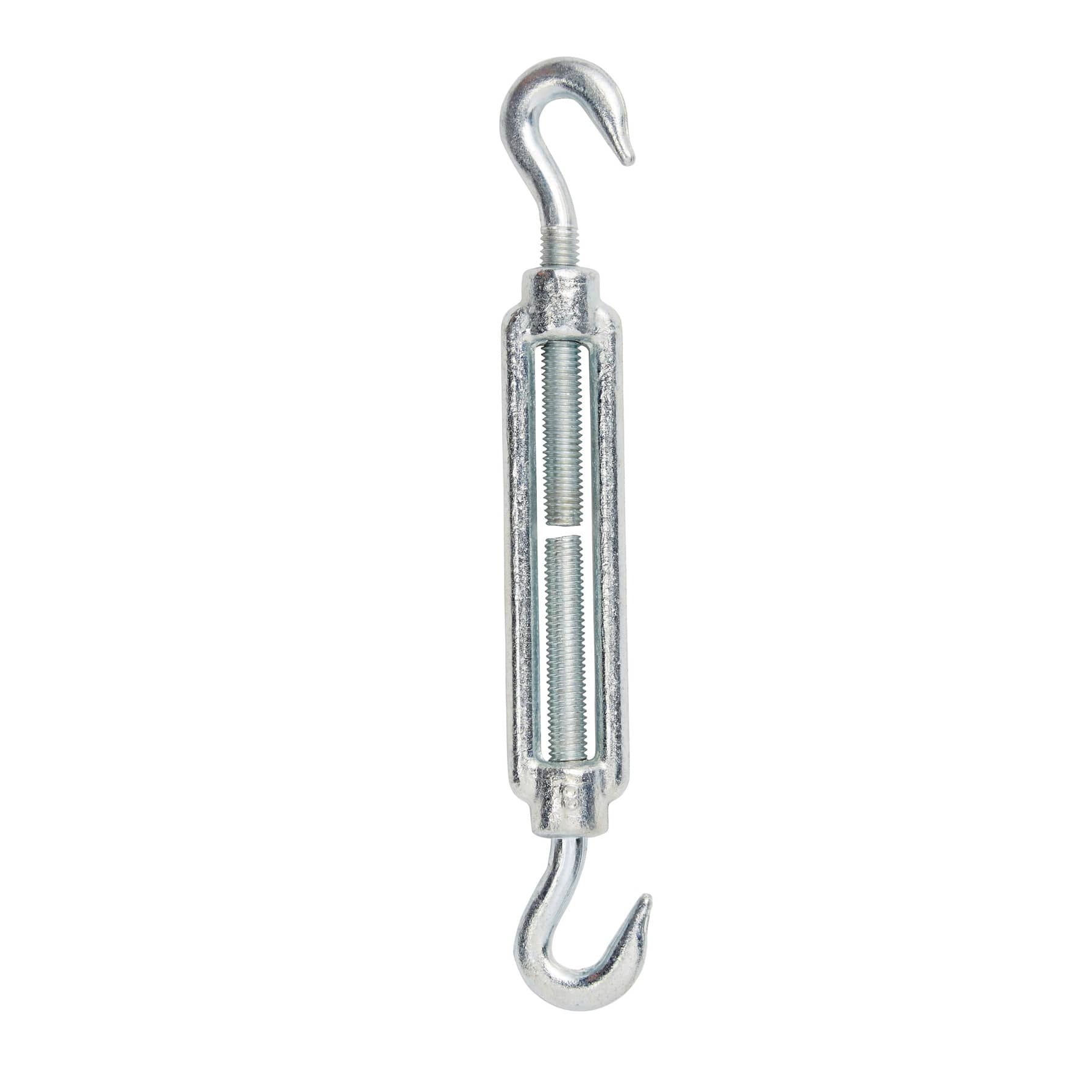Diall Zinc-Plated Stainless Steel Double Hook Turnbuckle (12 mm)