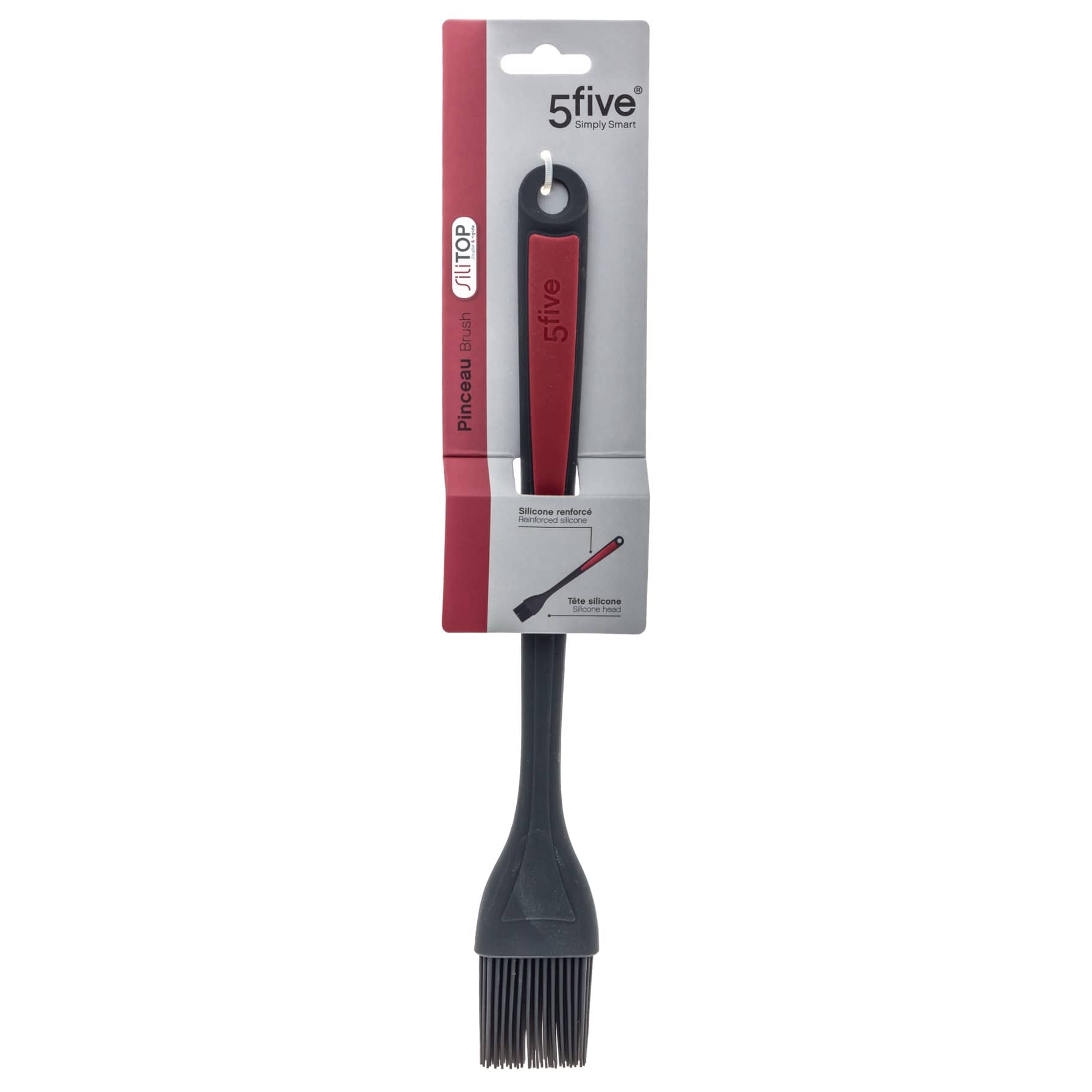 5Five Silitop Silicone Basting Brush (4.5 x 2.5 x 33.5 cm)