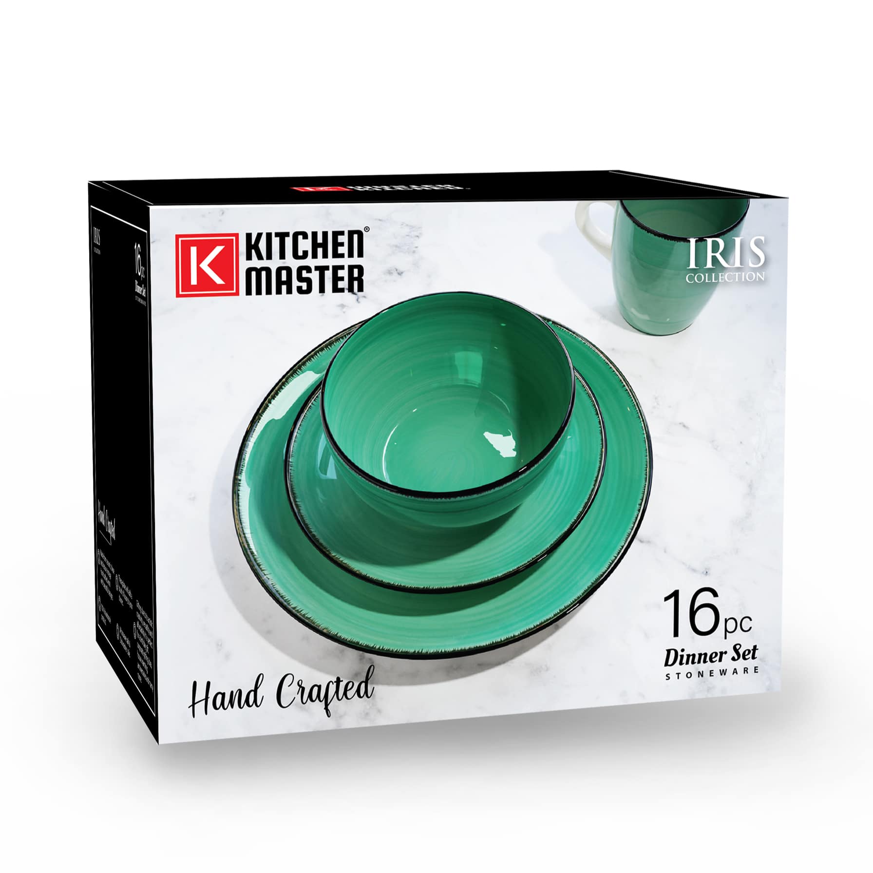 Kitchenmaster Iris Dinner Set (16 Pc.)
