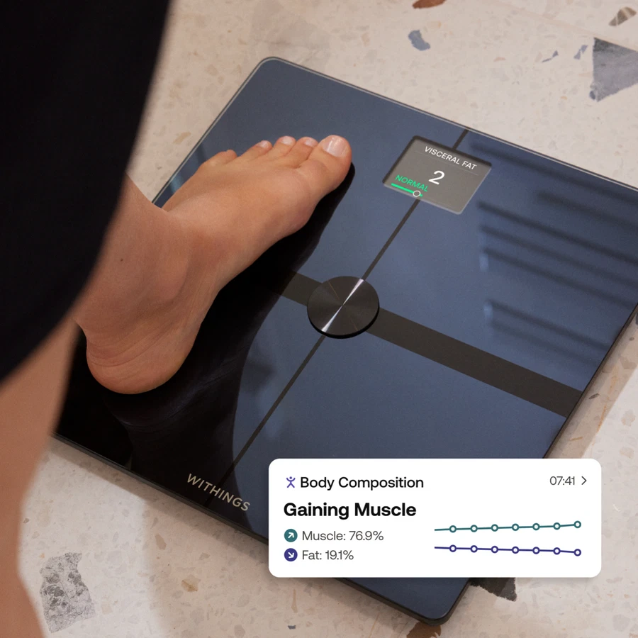 Withings Body Smart Wi-Fi Digital Scale (Black)