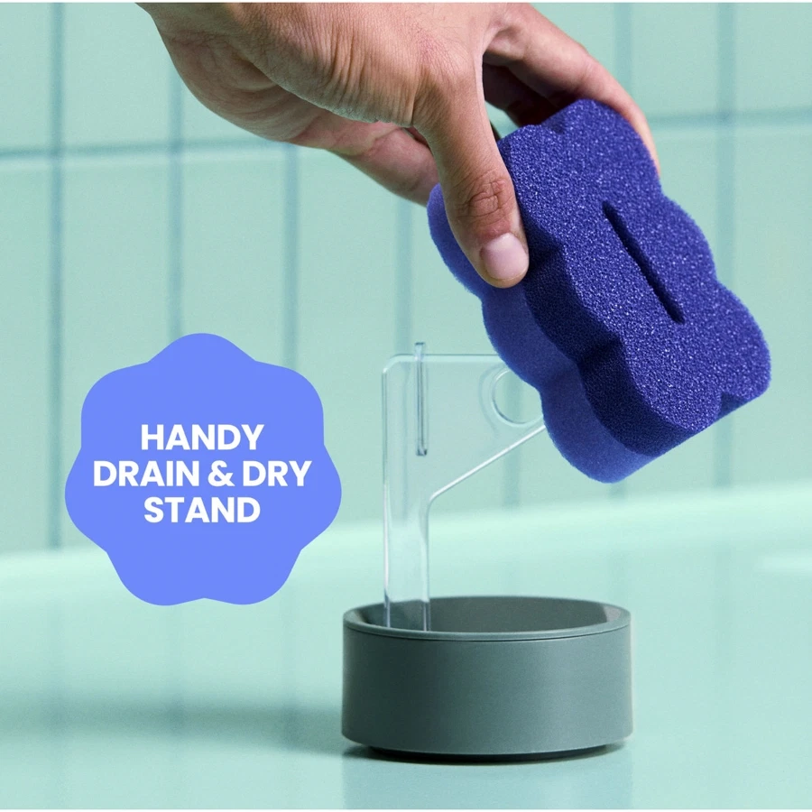 Scotch-Brite Scrubber & Stand Pack, BRSS-3