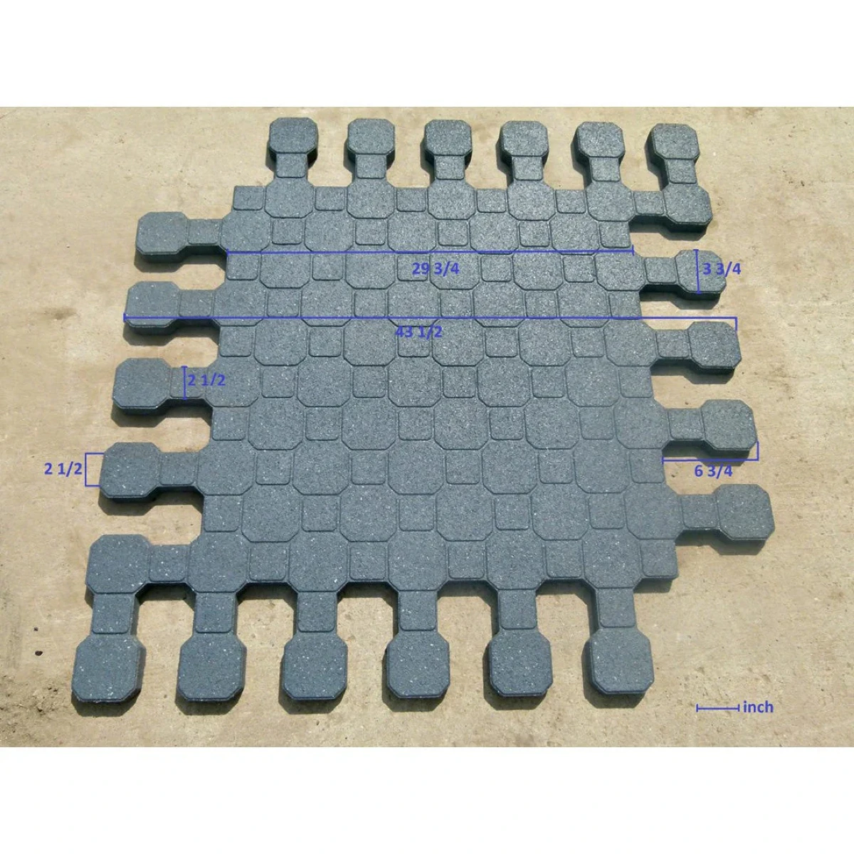 EcoFlex Interlock Mat (94 x 94 x 2.5 cm)