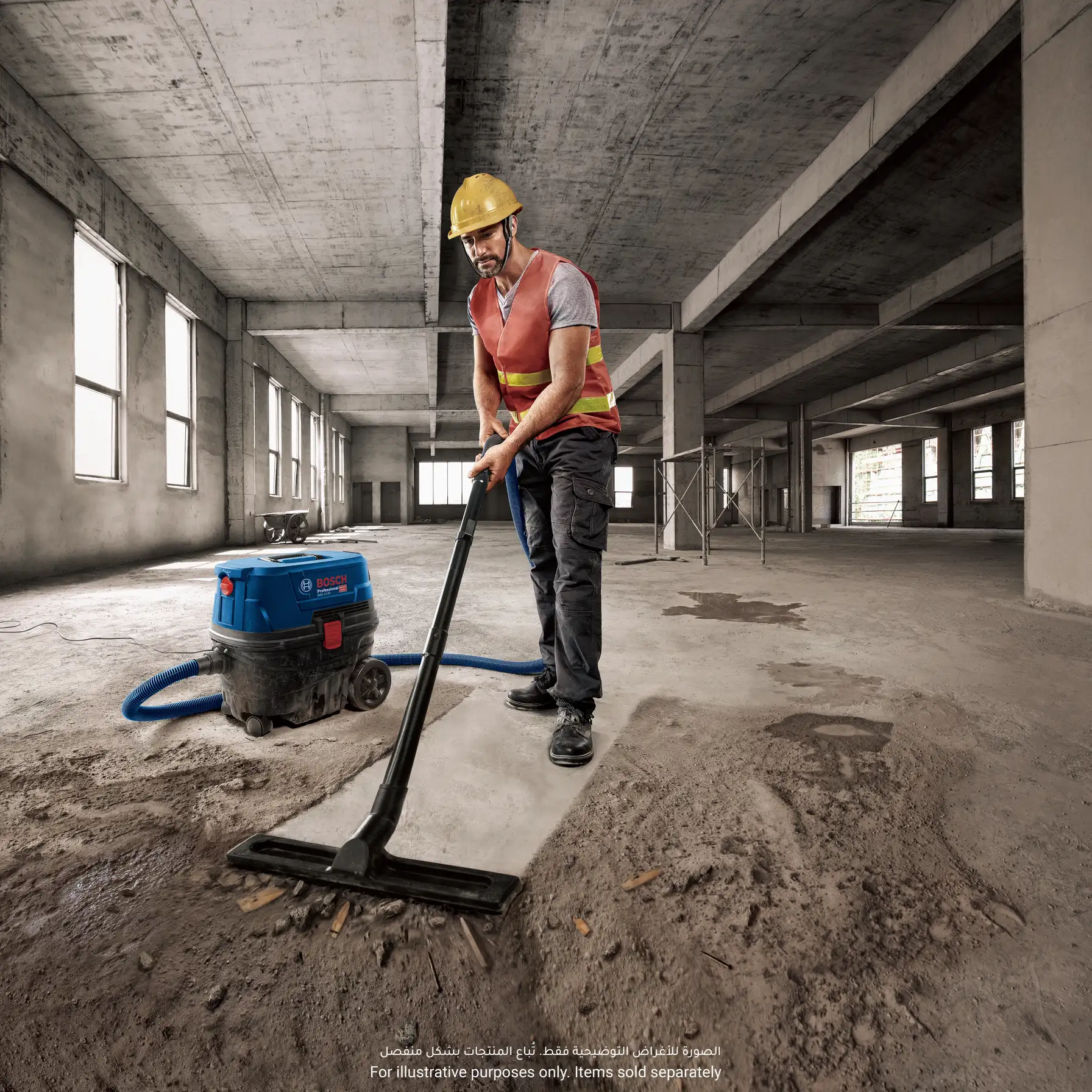 Bosch Professional Wet & Dry Vacuum Cleaner, GAS 12-25 PL (1350 W)