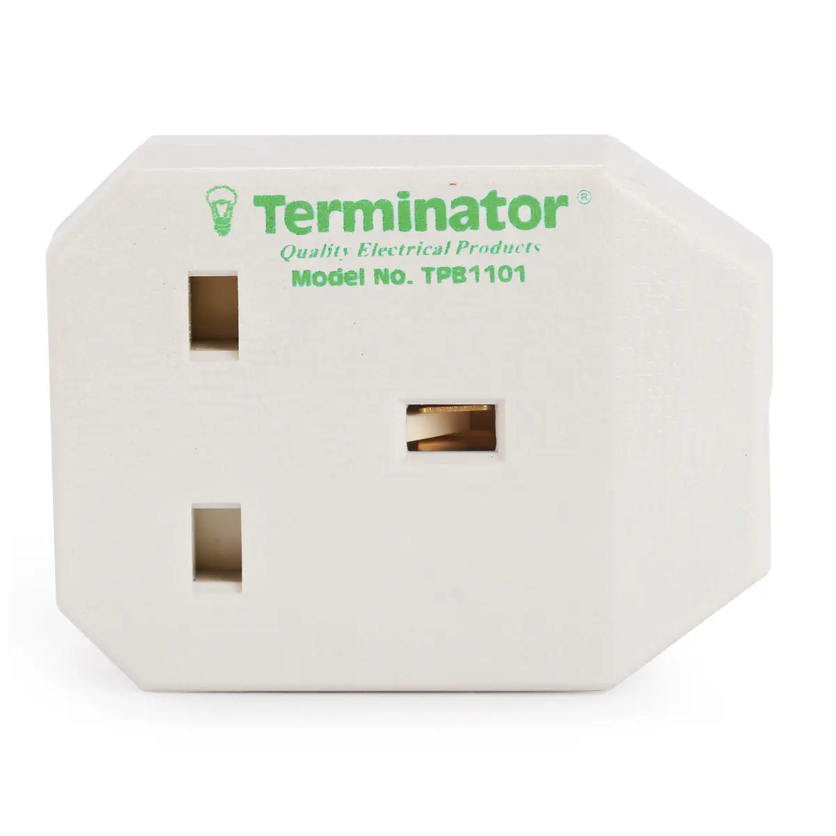 Terminator 1-Way UK Power Extension Socket Without Cable, TPB 1101