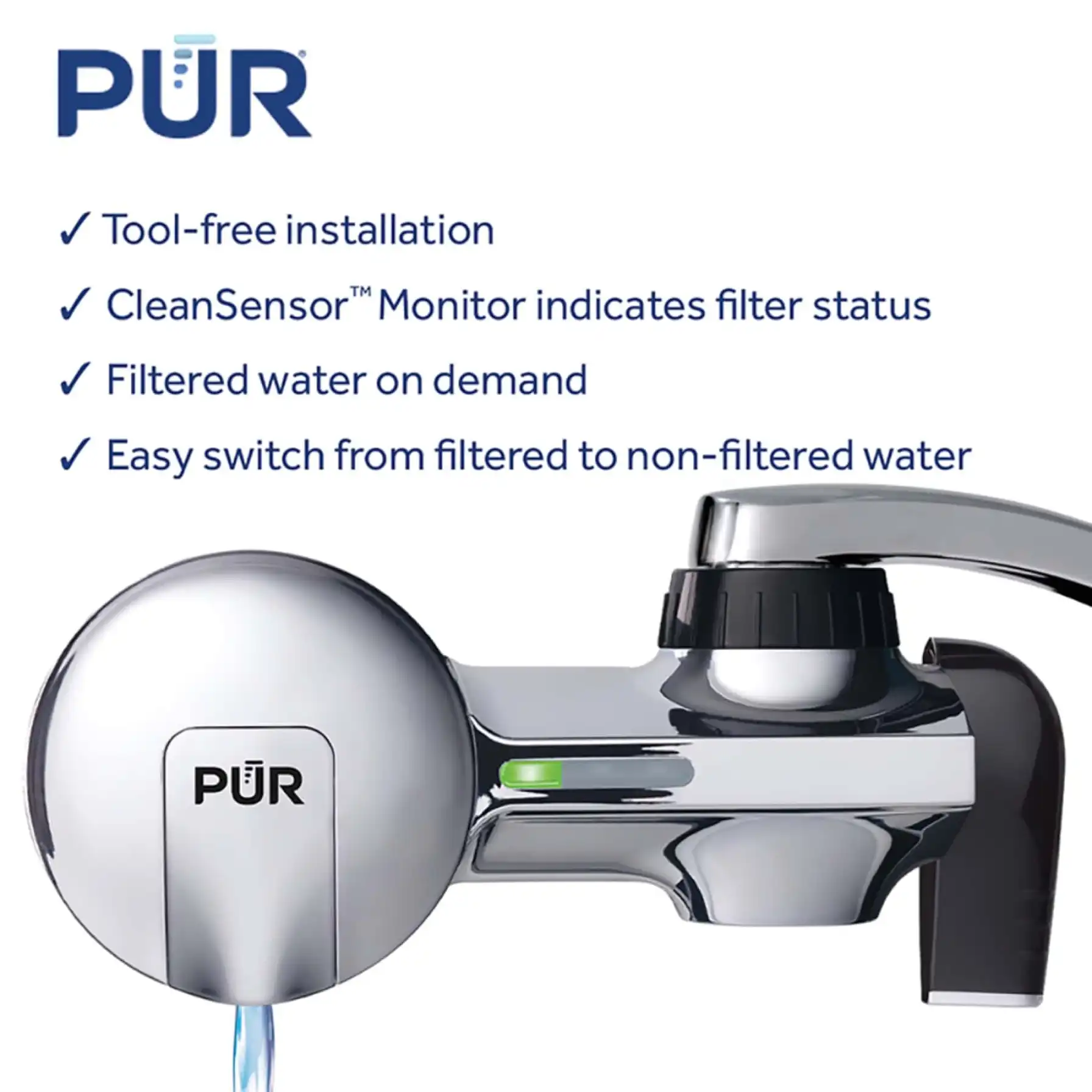 Pur Maxion Horizontal Faucet Water Filtration System