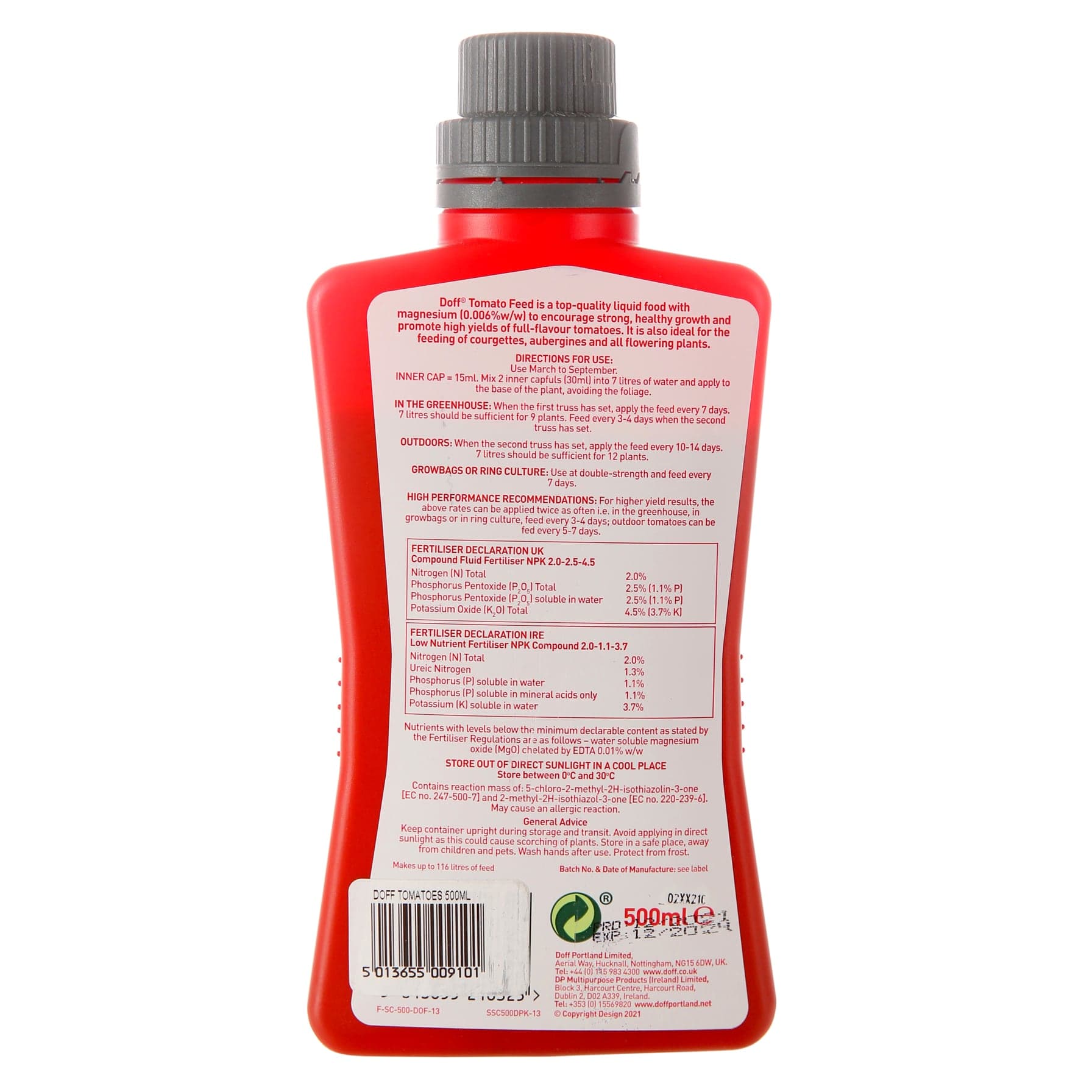 Doff Affordable Excellence Feed for Tomatoes Fertilizer (500 ml)