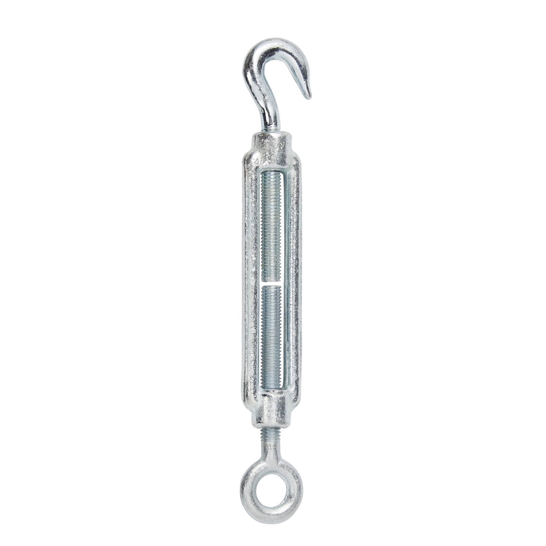 Diall Zinc-Plated Stainless Steel Hook & Eye Turnbuckle (12 mm)
