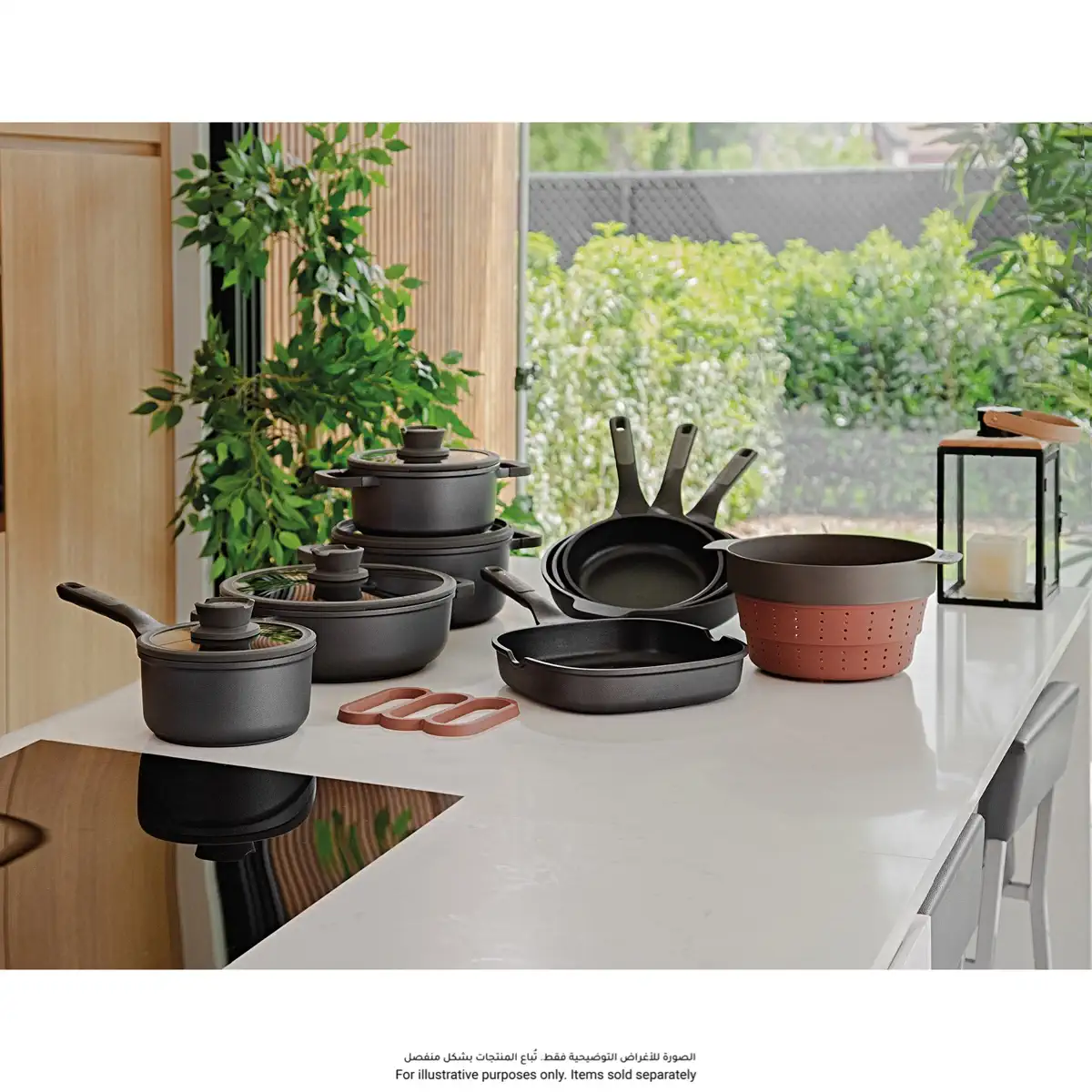 BergHOFF Stone+ Cast Aluminum Non-Stick Frying Pan (24 cm)