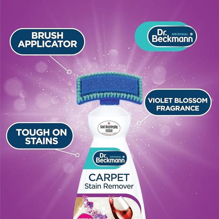 Dr. Beckmann Carpet Stain Remover (Violet Blossom, 650 ml)