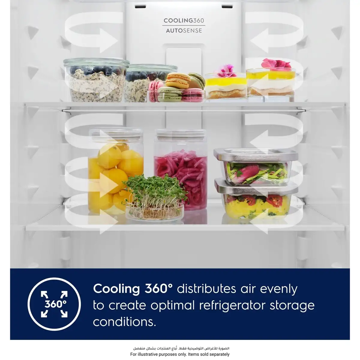 Electrolux Freestanding Top Mount Refrigerator, ETM3400L-S (341 L)