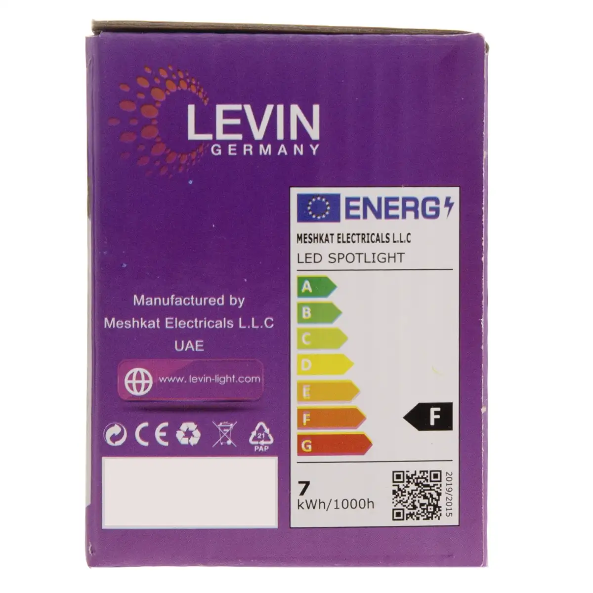 Levin LED Spot Light (7 W, Warm White)