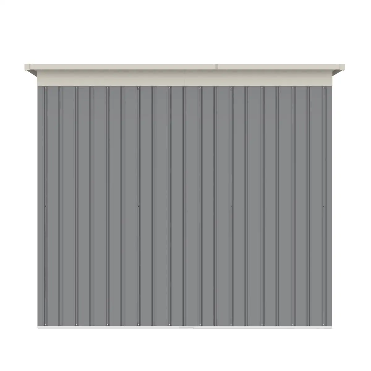 Bella Galvanized Shed (213 x 142 x 184 cm)