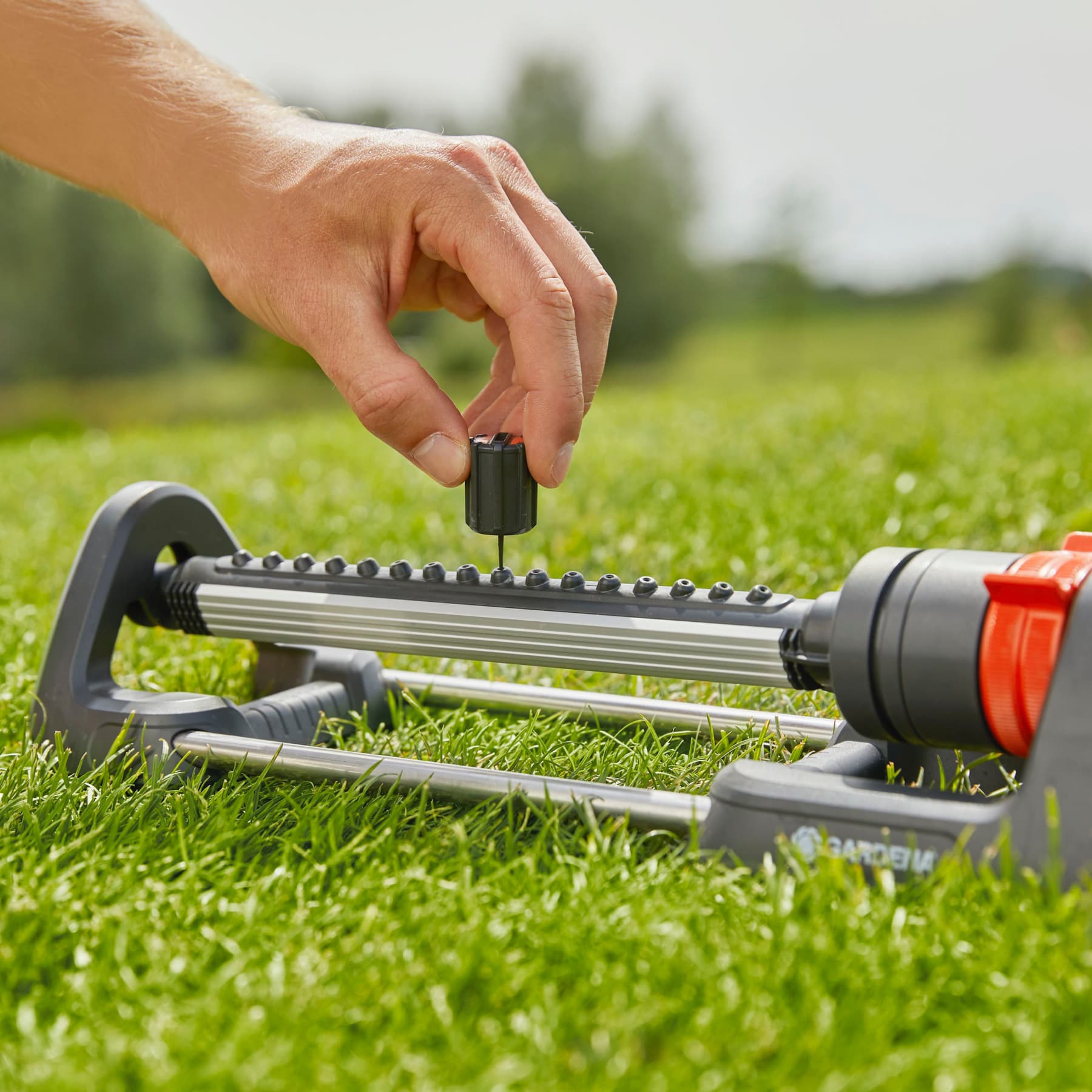 Gardena Aqua M Oscillating Sprinkler, 18702-20