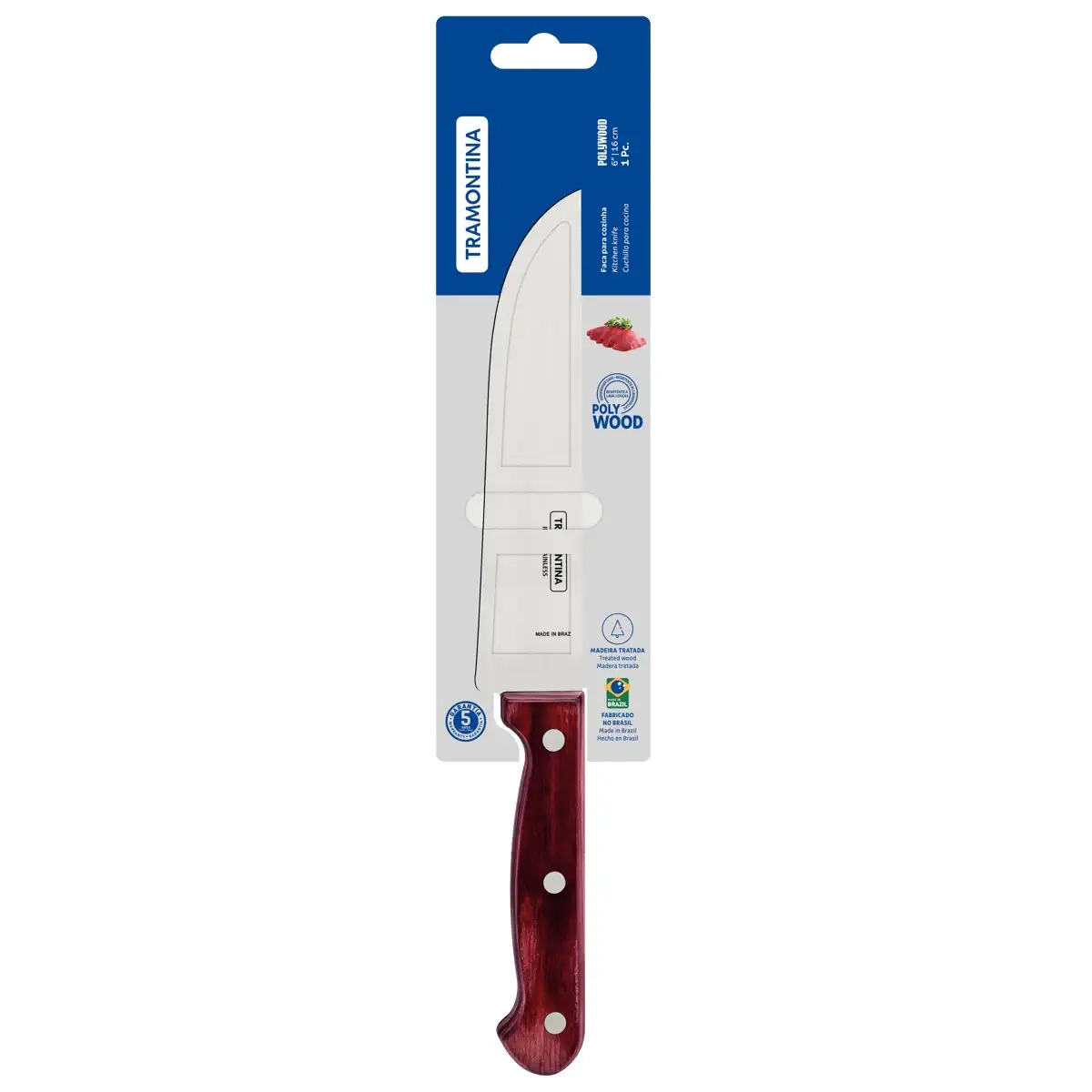 Tramontina Polywood Kitchen Knife (28.5 cm)