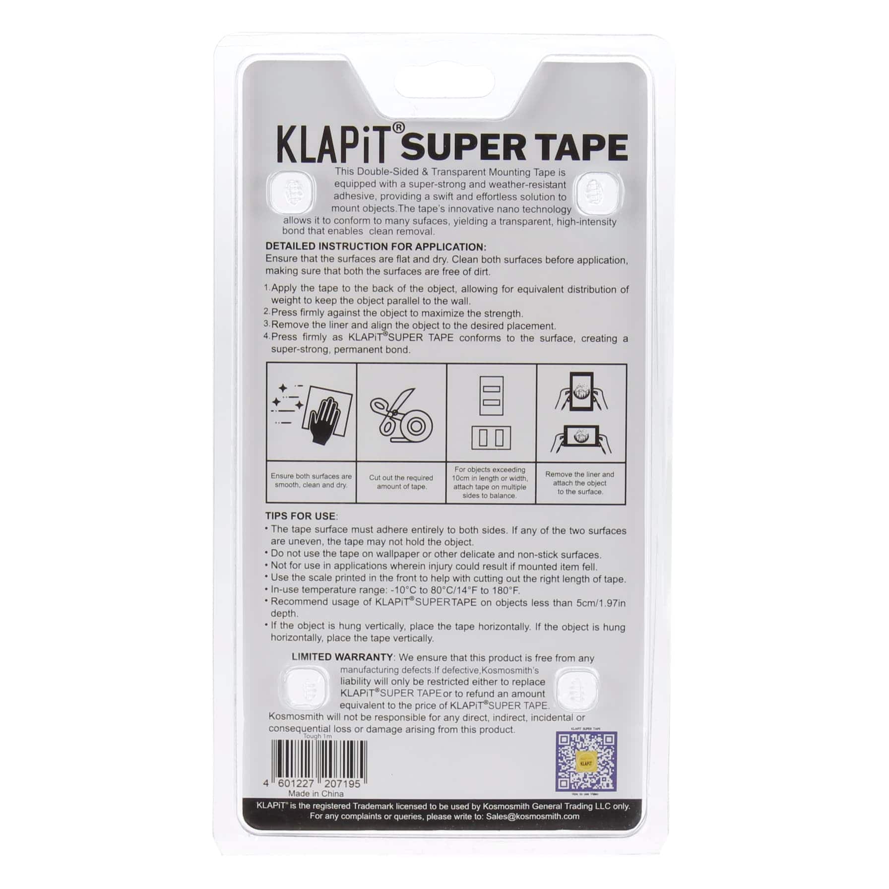 KLAPiT Super Tape Tough (100 cm)