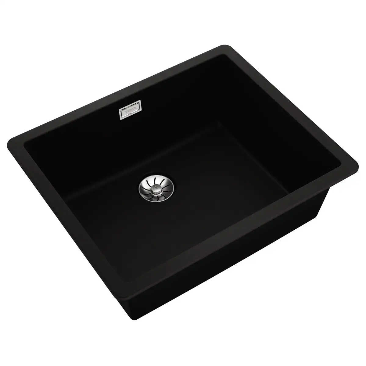 Teka Radea Kitchen Sink W/One Bowl (Carbon, 55.6 x 45.6 cm)