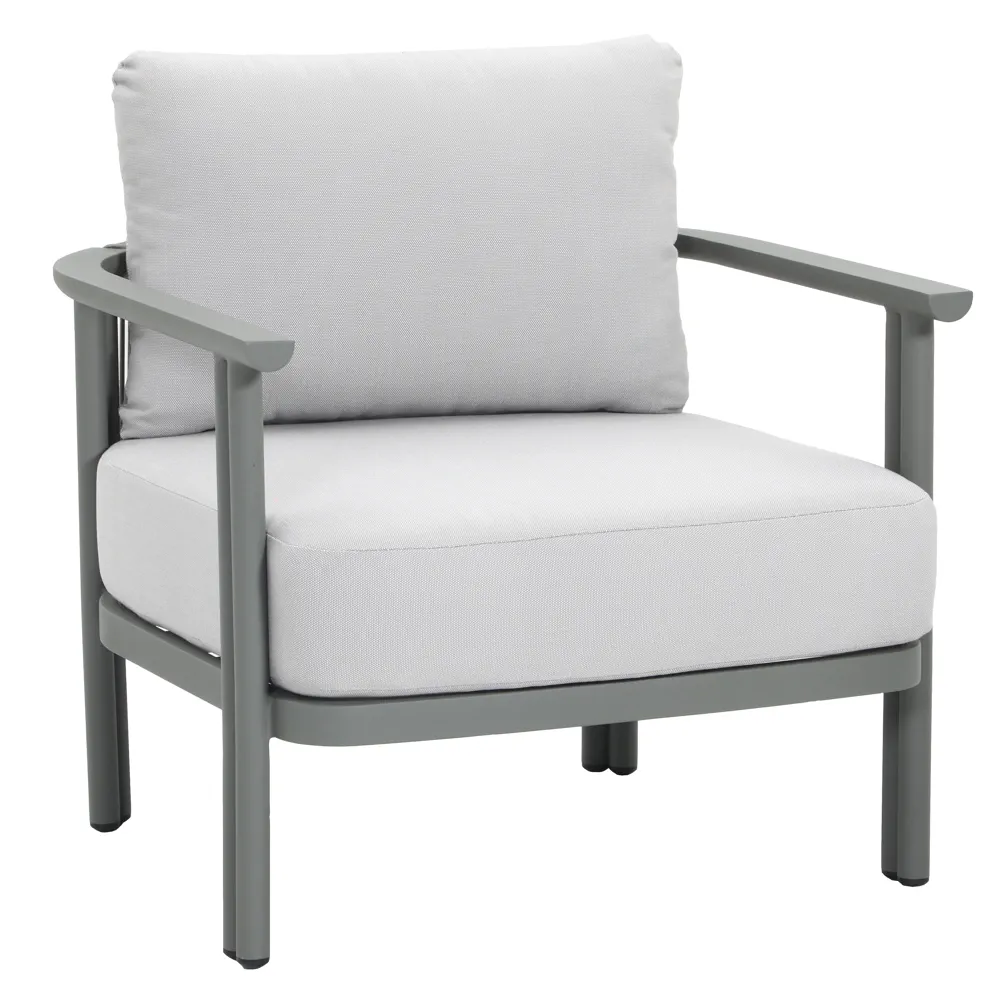 Ayla 5-Seater Aluminum Outdoor Sofa Set (186 x 77 x 61 cm)