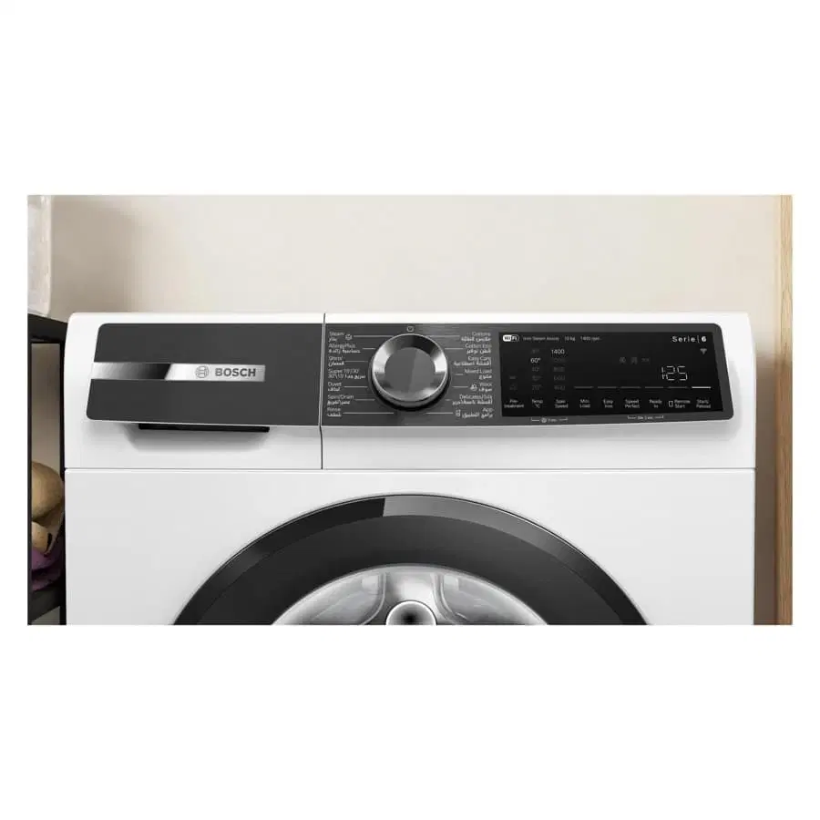 Bosch Series 6 Free Standing 10 Kg Front Load Washing Machine, WGK254Z0GC (1400 rpm)