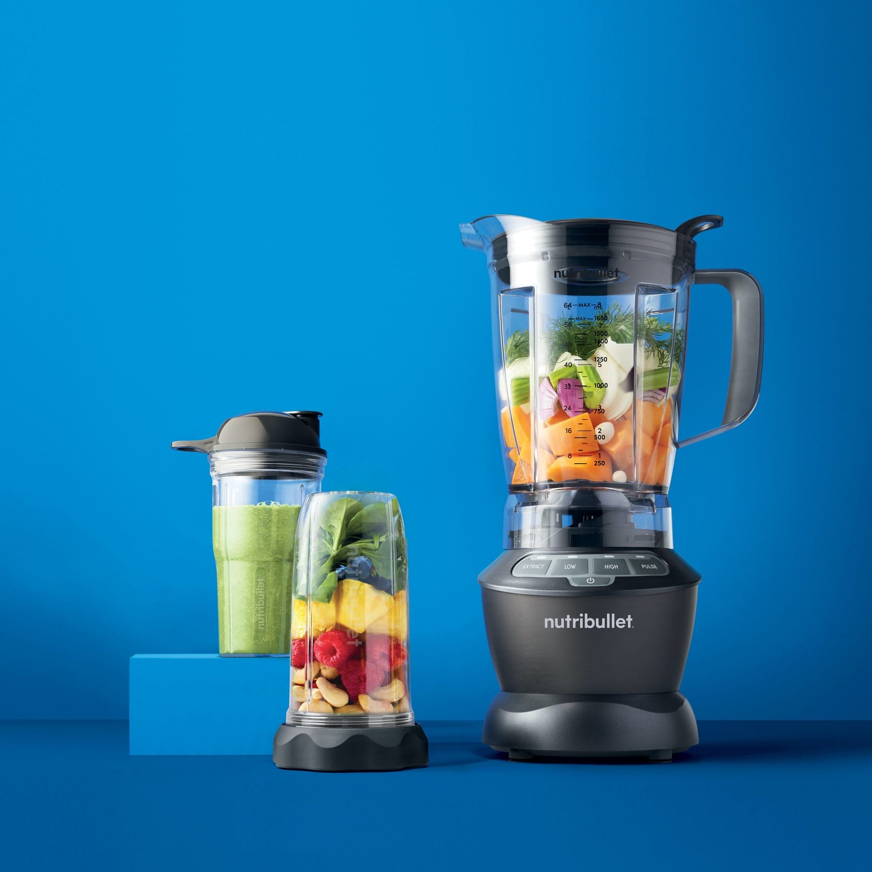 NutriBullet Blender Combo, NBC10B (1000 W, 8 pcs)