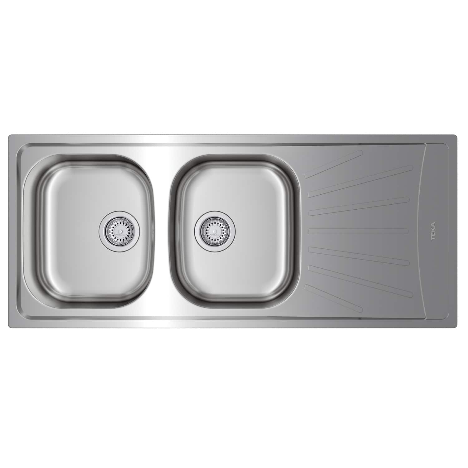 Teka Starbright Stainless Steel Inset Reversible Sink (50 x 116 cm)