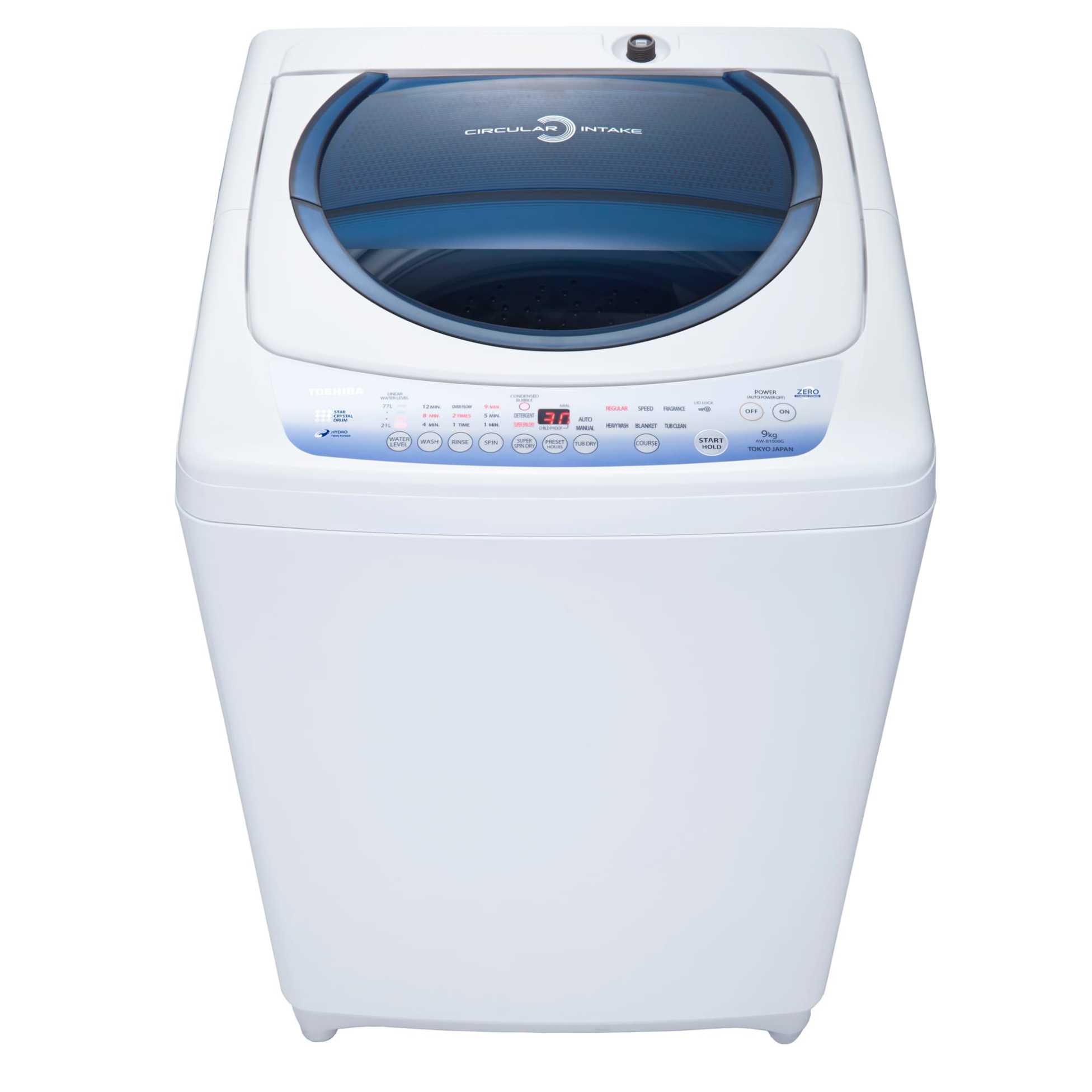 Toshiba AWF1005 Top Load Automatic Washer (9 kg, 770 rpm, White)