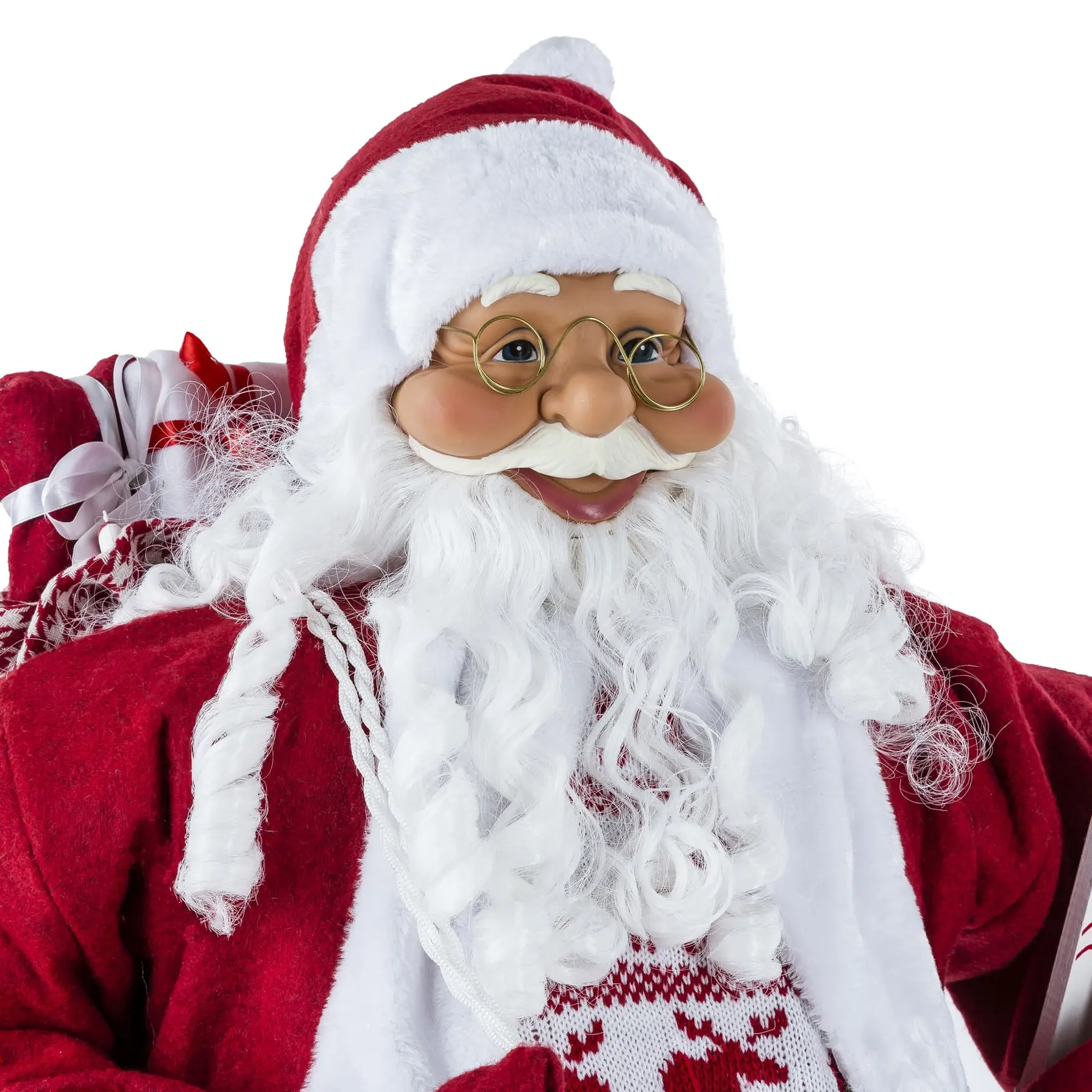 Atmosphera Standing Santa (46 x 35 x 124 cm)
