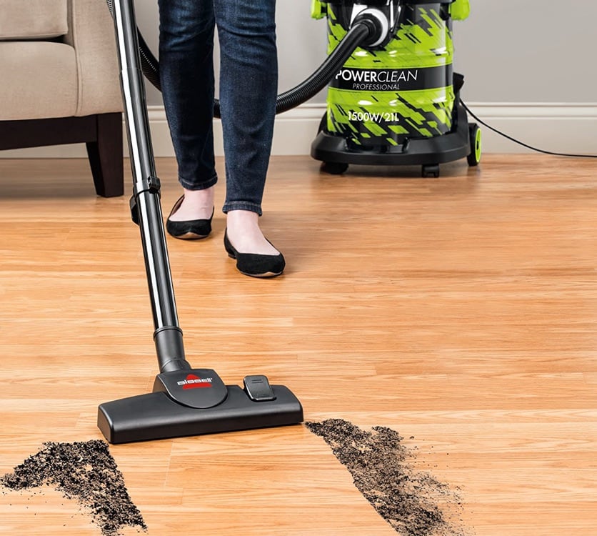 BISSELL Drum PowerClean 1500W Wet & Dry 21L Vacuum Cleaner, 2026E (21 L, 1500 W)