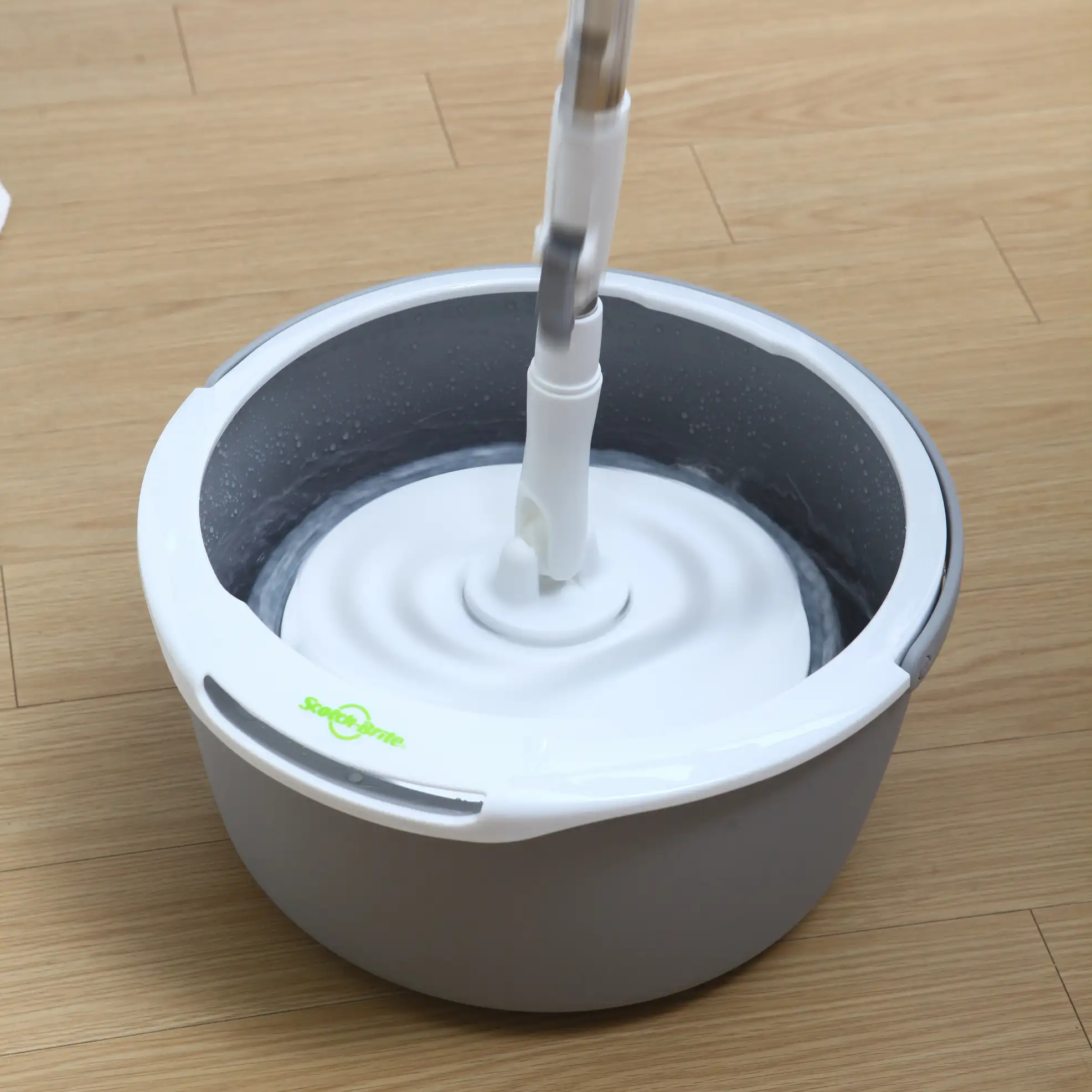 Scotch-Brite T6 Single Spin Mop & Bucket Set