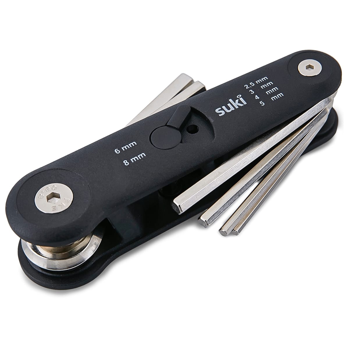 Suki 6 in 1 Folding Hex Key Wrench Set (25 × 8 mm)