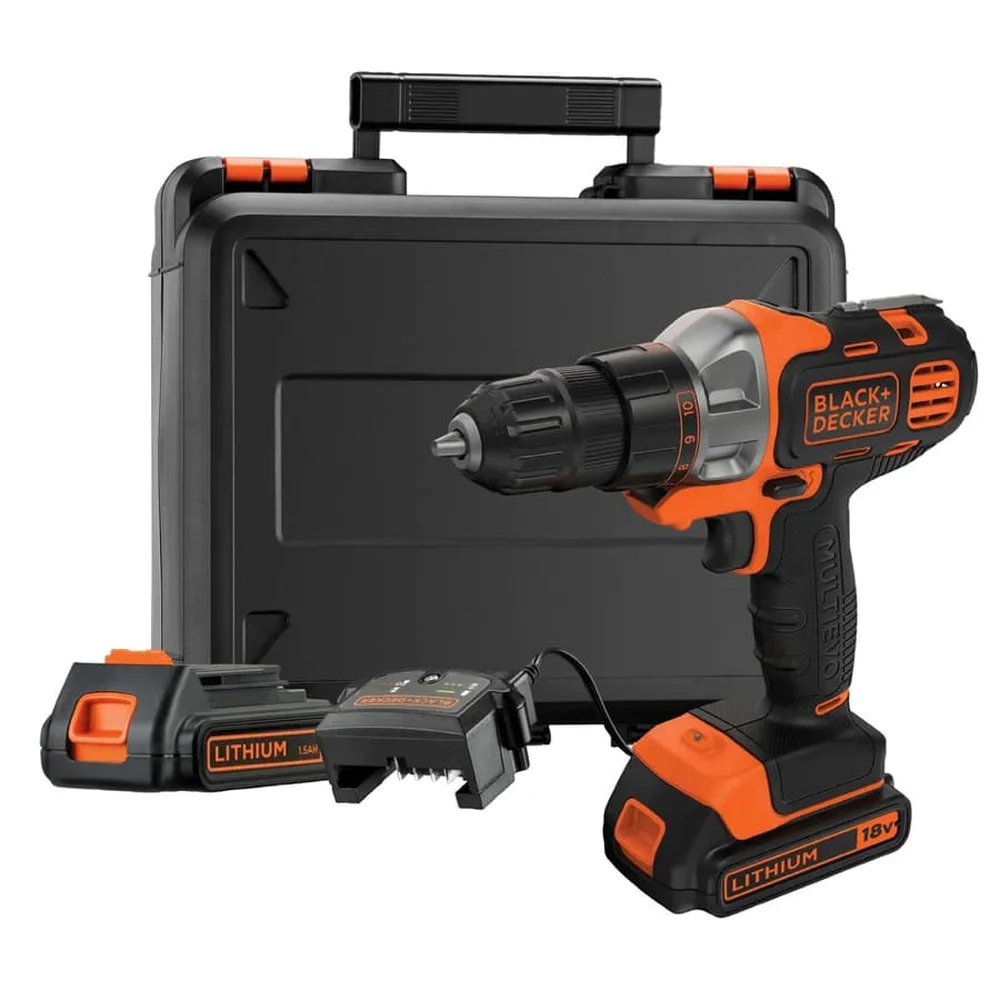 Black+Decker Multievo Cordless Multi-Tool Starter Kit (18 V, 100 Pc.)