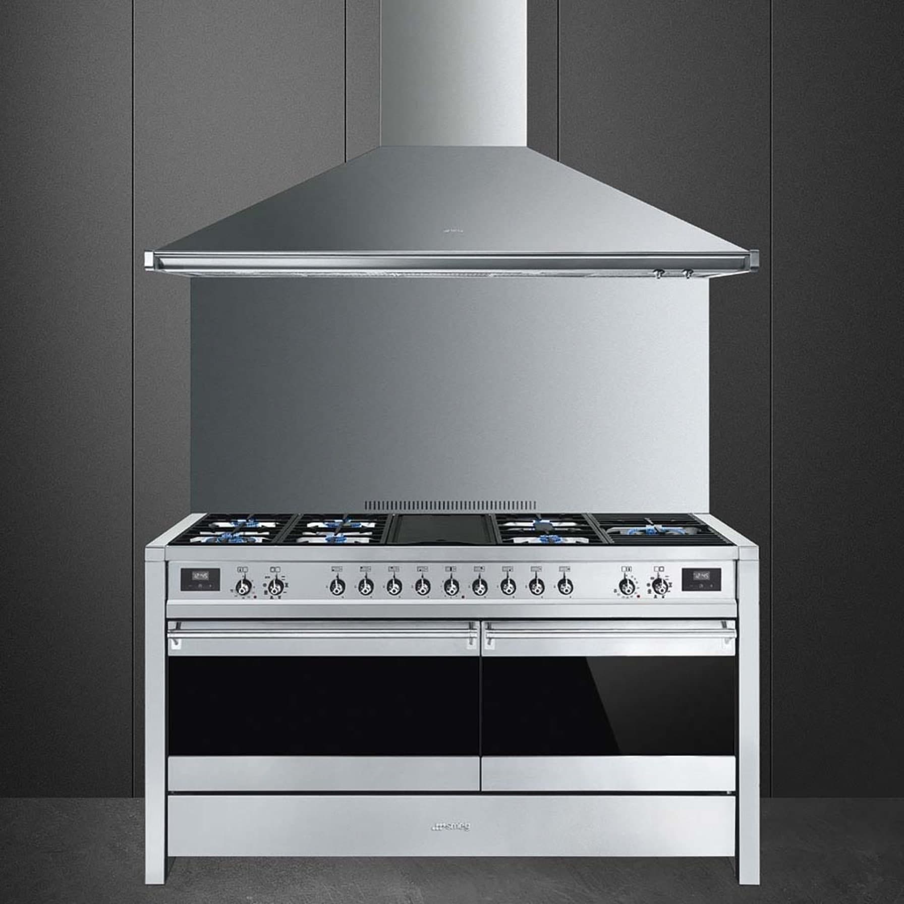 Smeg Freestanding Opera 7-Burner Combination Gas Cooker, A5-81 (150 x 90 x 60 cm)