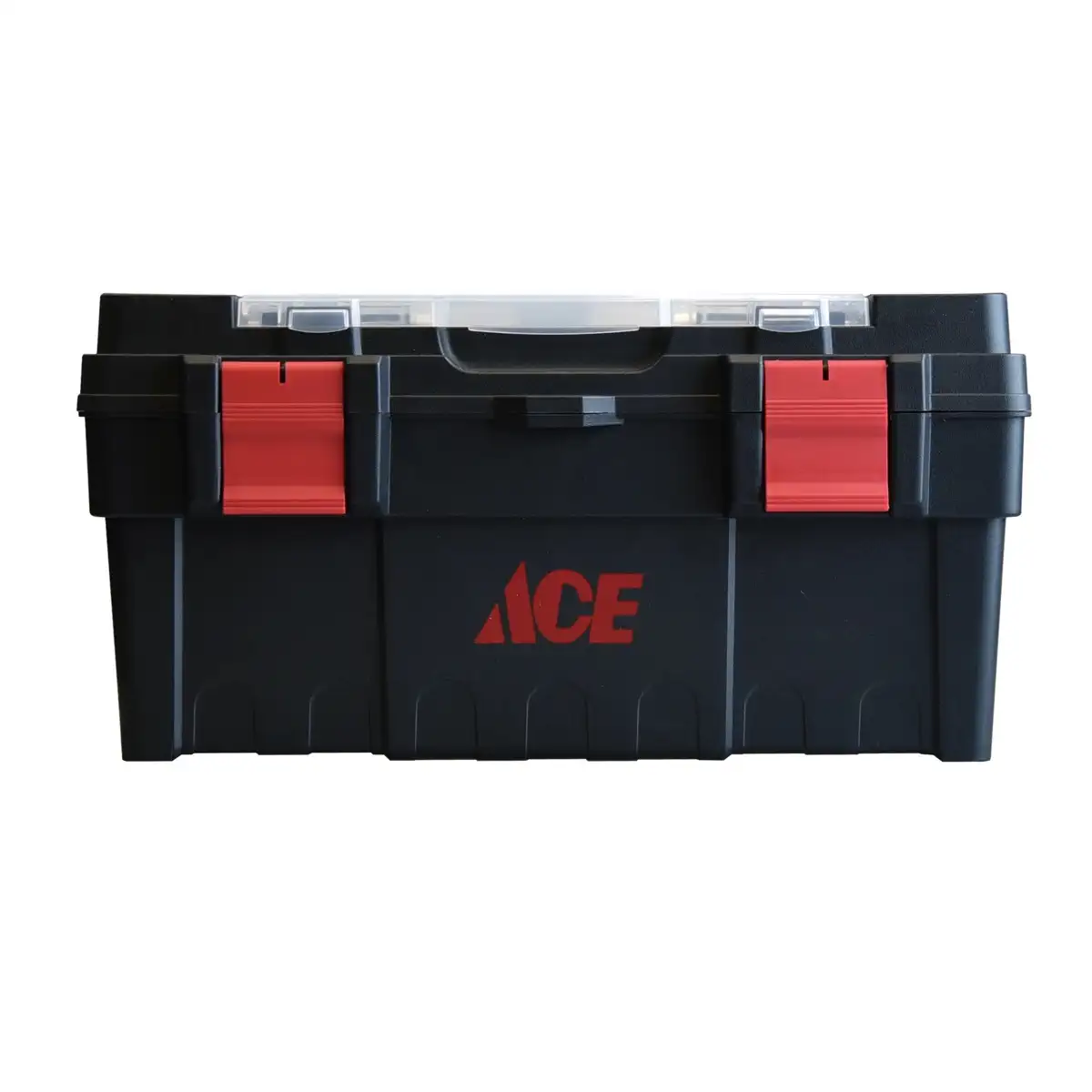 ACE 2-Piece Plastic Rolling Tool Chest with Handle & Wheels