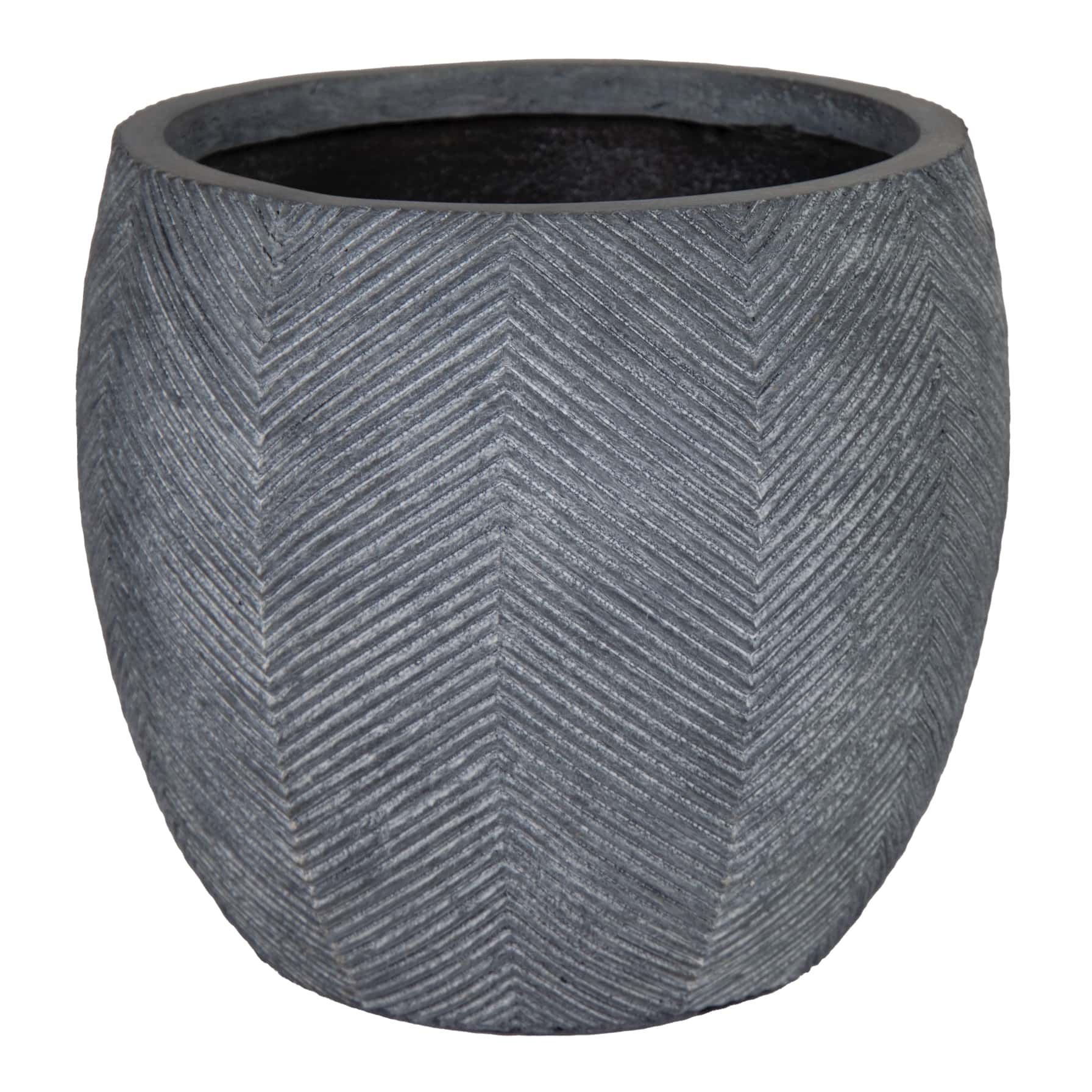 Glazed Terracotta Iowa Bullet Plant Pot Generic (44 x 44 x 39 cm, Large)