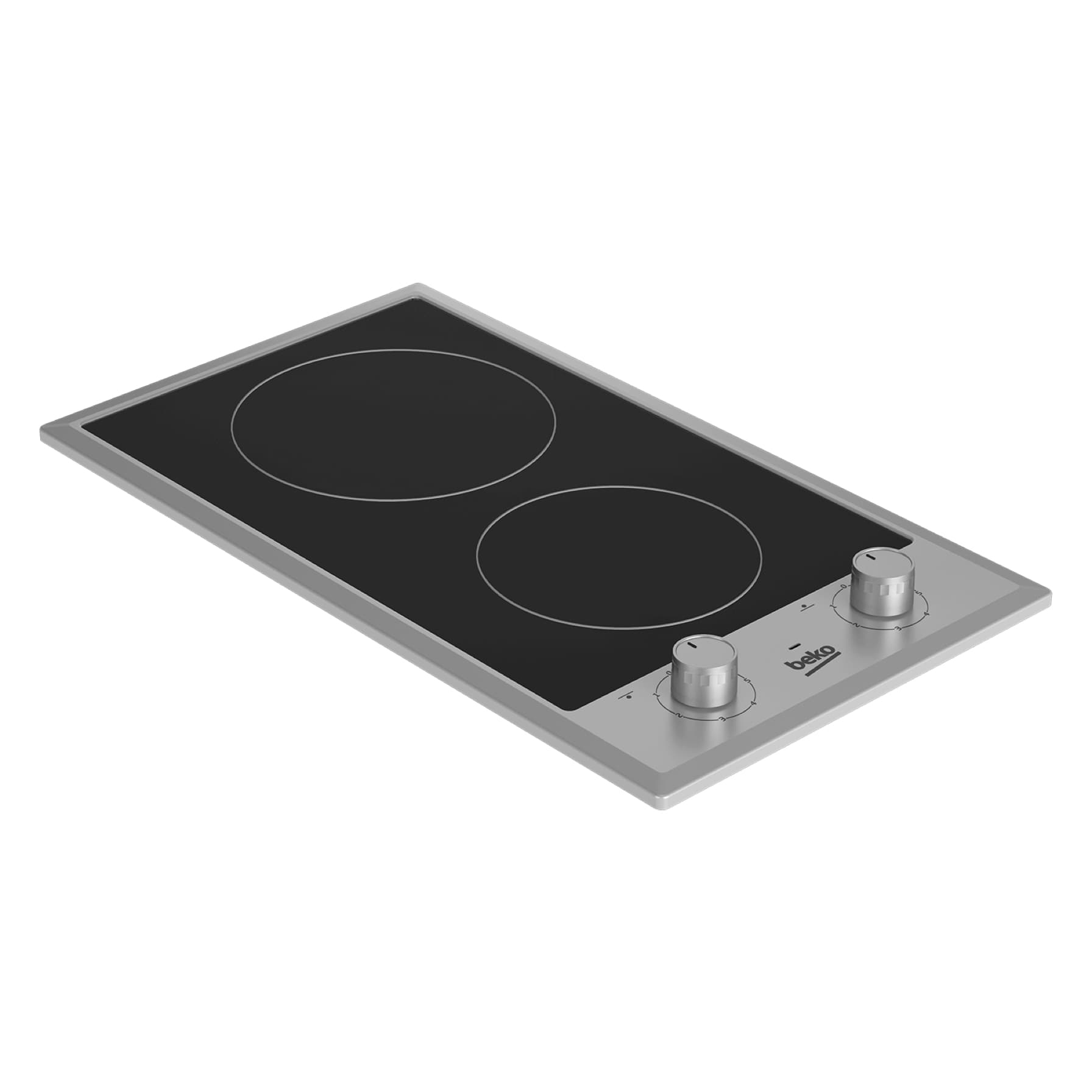 Beko Built-In 2 Zone Vitroceramic Hob, HDCC 32200 X  (51 x 28.8 x 3.5 cm)