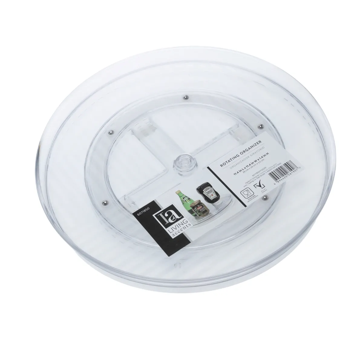 Living Accents Rotating Organizer (29 x 29 x 3.5 cm)