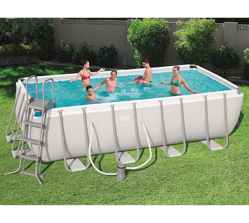 Bestway Power Steel Pool Set (488 x 244 x 122 cm)