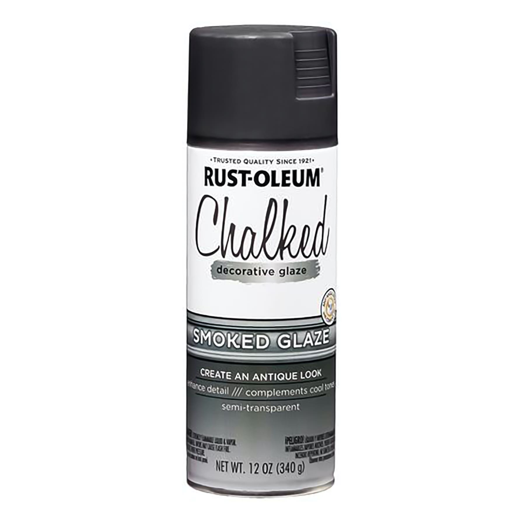 Rust-Oleum Chalked Spray Paint (340 g, Smoked Glaze)