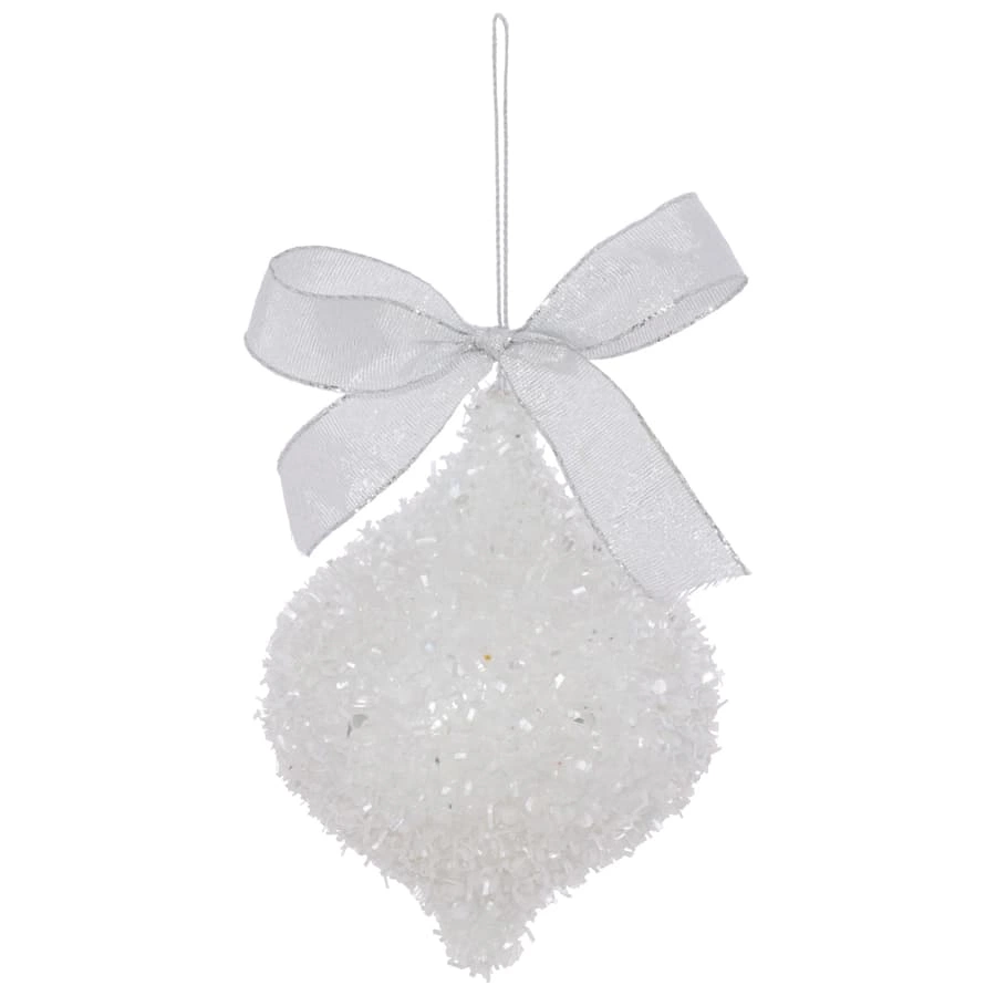 Christmas Ornament Dahlia Snow (Pink)