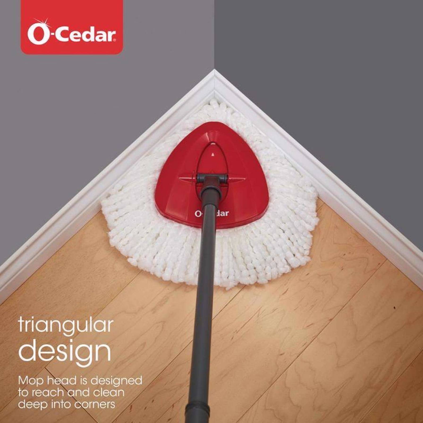 O-Cedar EasyWring Spin Mop & Bucket 