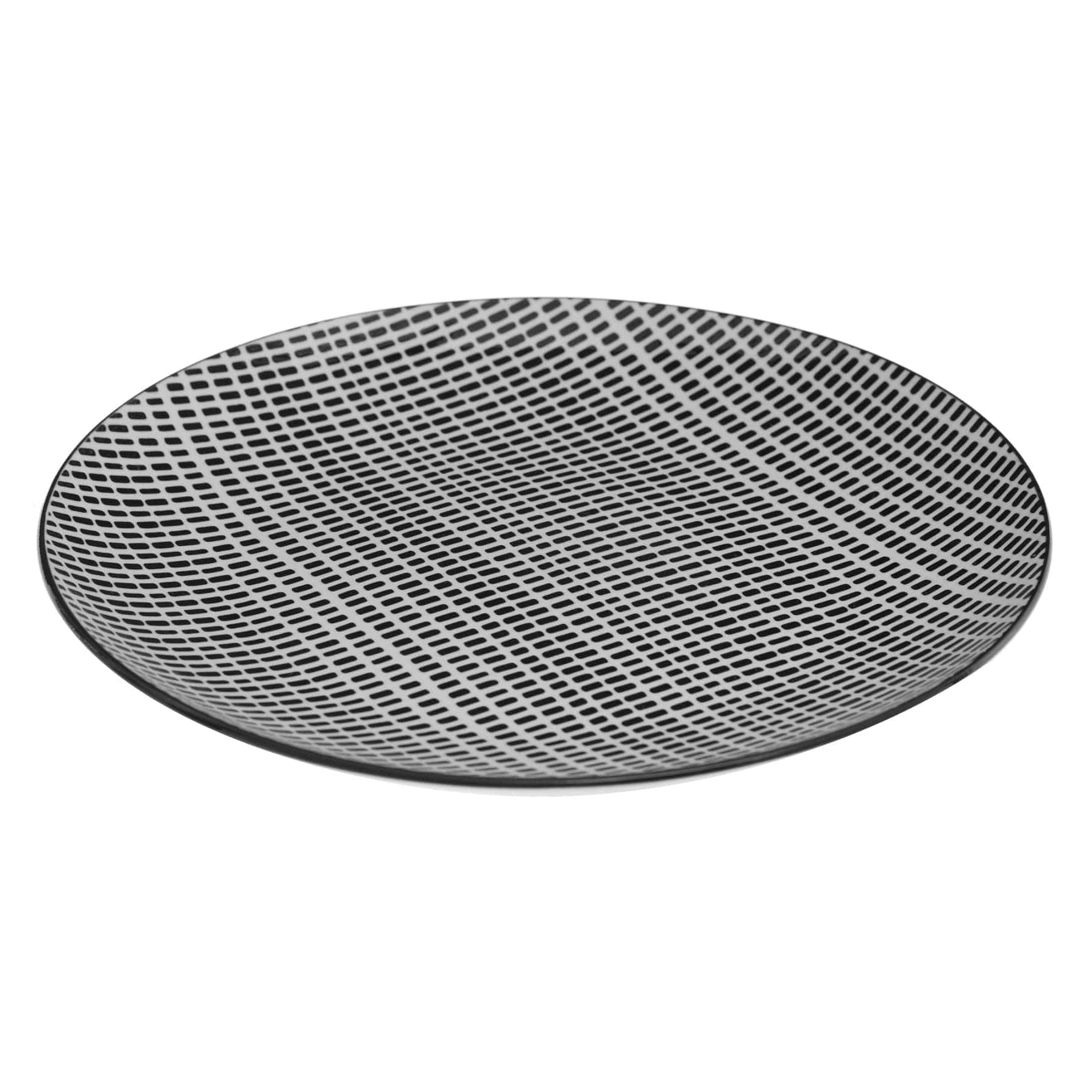 SG Porcelain Plate Set (26.5 x 2.5 cm, 18 Pc.)