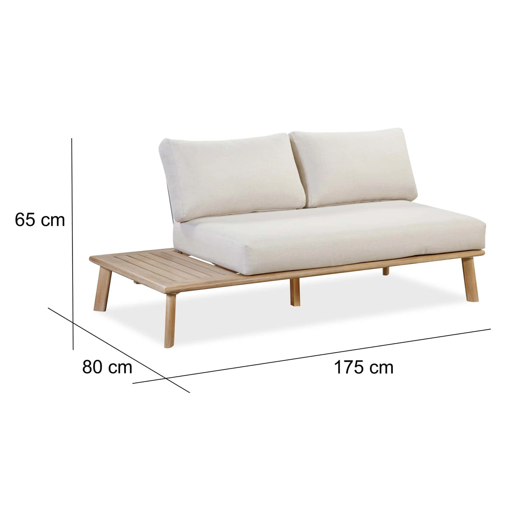Amsterdam 5-Seater Acacia Wood Outdoor Sofa Set