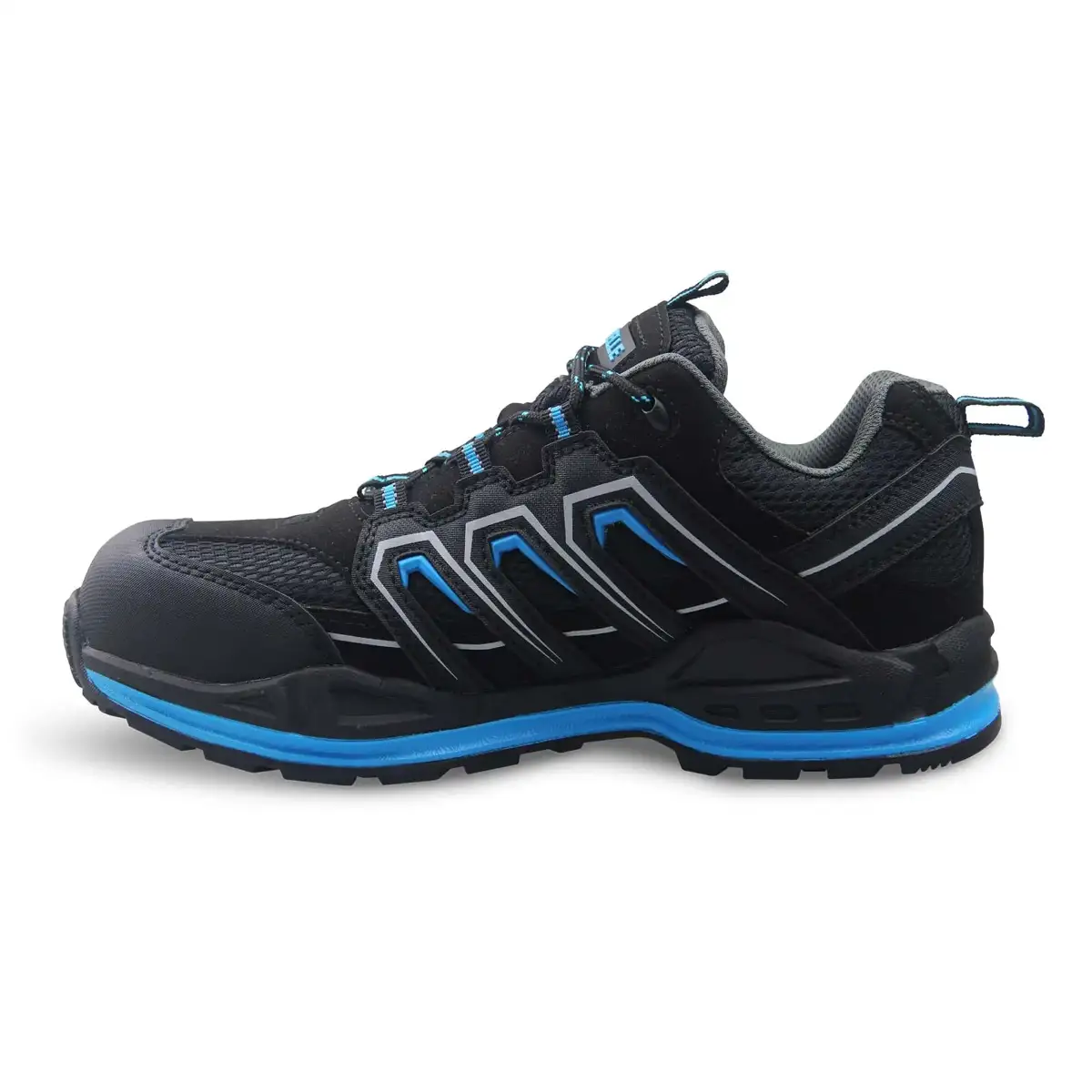 Rapid Composite Low Cut Safety Shoes, GS9910-45 (45 EU, Black)