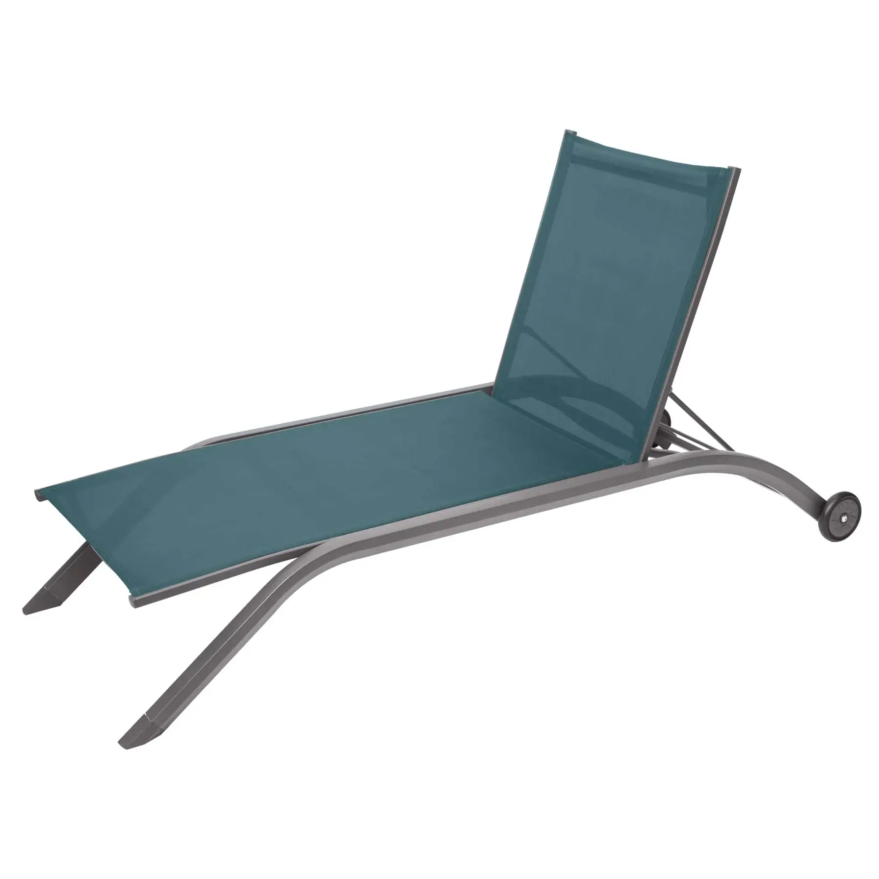 Hesperide Milenio Aluminum Sunlounger (196 x 80 x 98 cm, Blue)