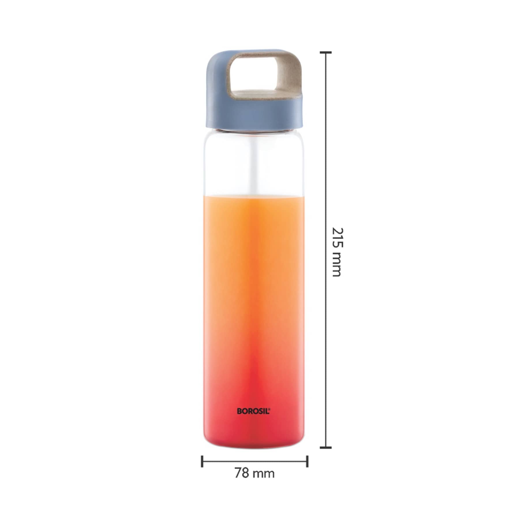 Borosil Neo Borosilicate Glass Bottle (750 ml)