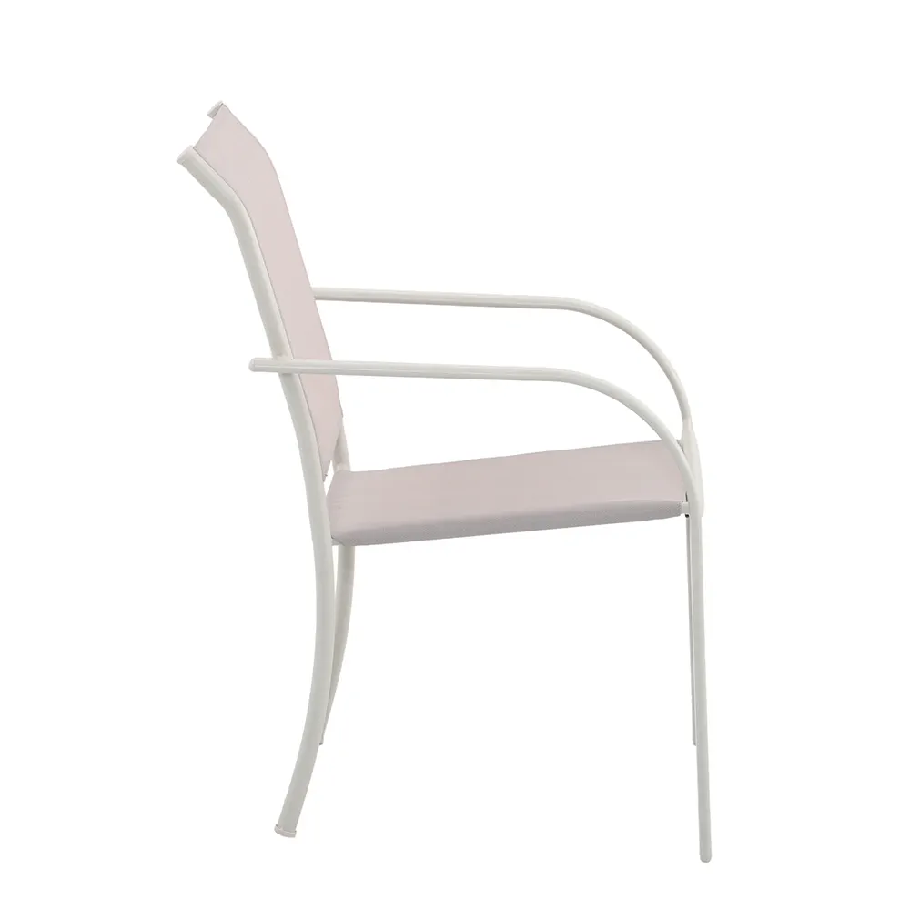 Torvex Steel & Textilene Chair (66 x 56.5 x 86 cm)