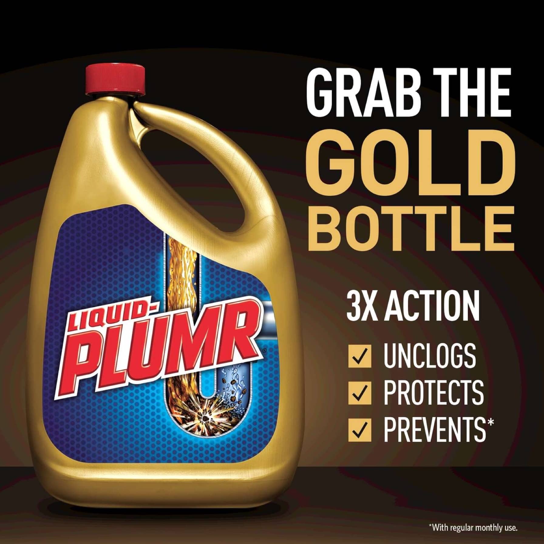 Liquid-Plumr Gel Clog Remover (2.37 L)