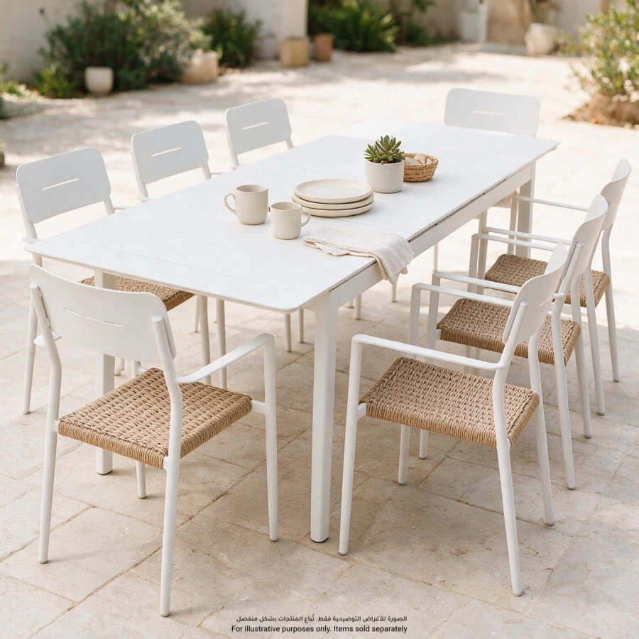 Coastline Aluminum Dining Chair (56 x 56 x 86 cm)